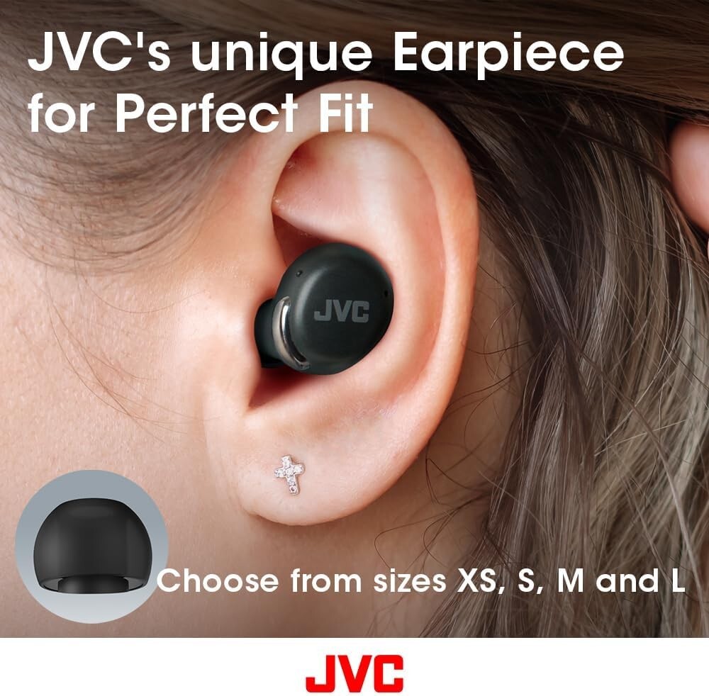 ⚡SHIP ASAP⚡ JVC New Compact True Wireless Headphones wit Active Noise Cancelling