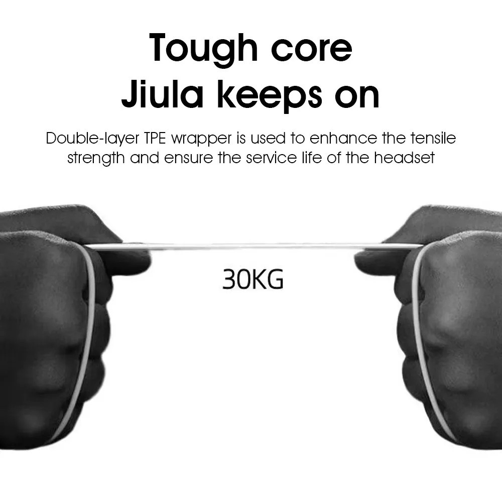 Headphones Wired Earphone White Headphones Earbuds 3.5mm Jack for Android iOS US
