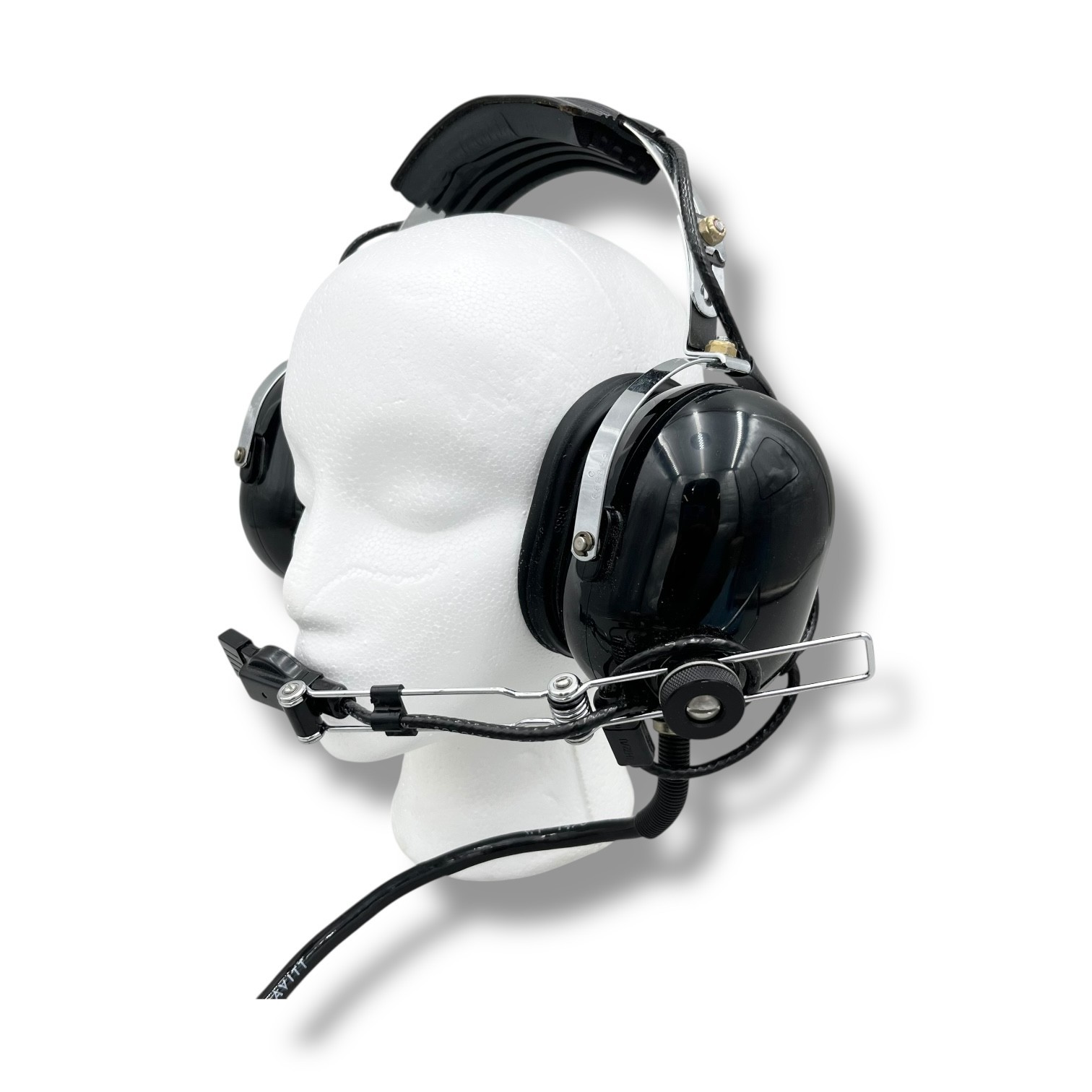 David Clark 16831 G-01 Aviation Communication Headset + Nexus U-94A/U PTT Switch