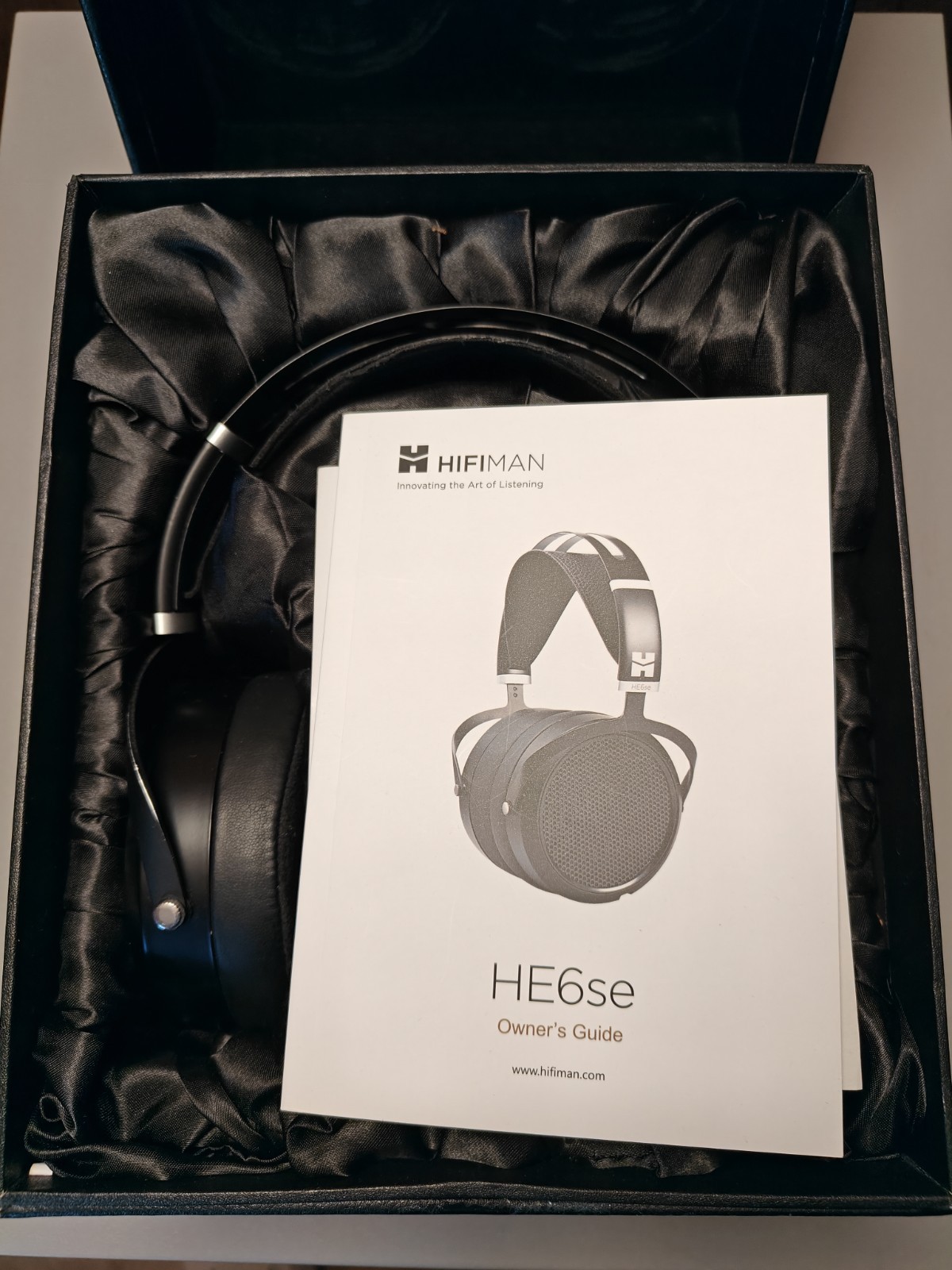 HIFIMAN HE6SE Over the Head Headphones – Black