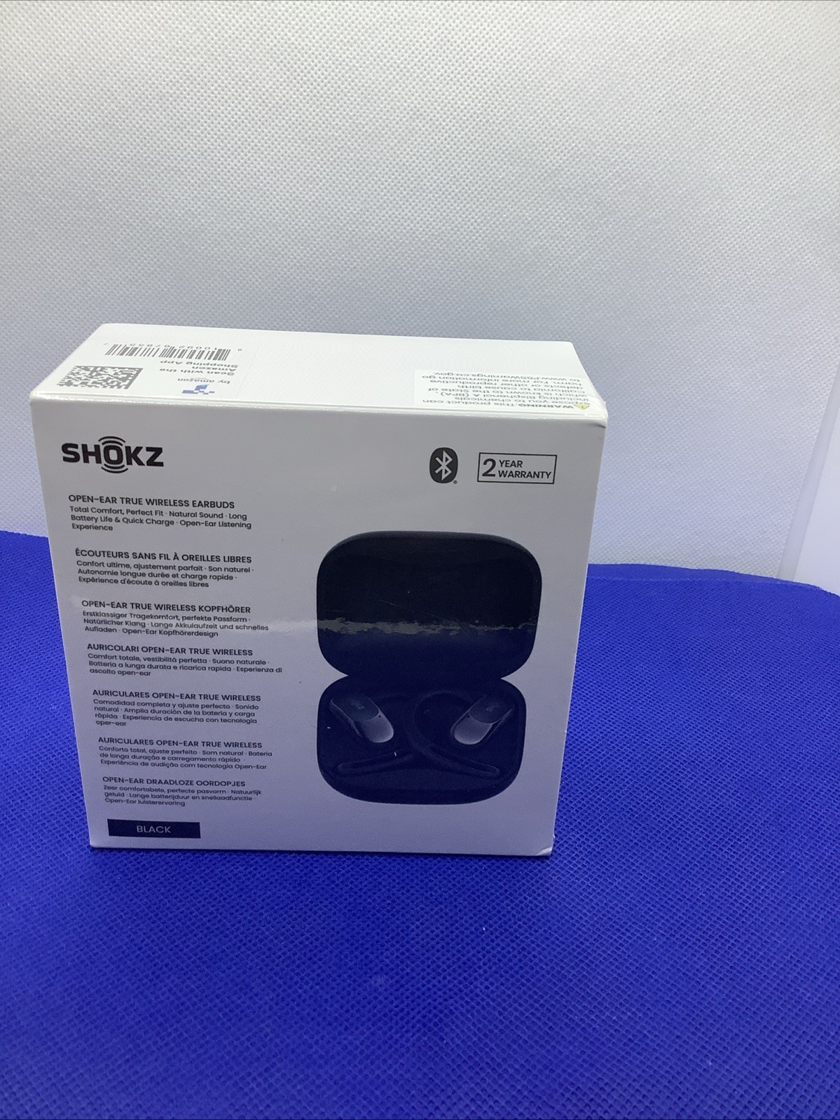 SHOKZ OpenFit Air – Open-Ear Headphones New Sealed Water Resistant Latest Model