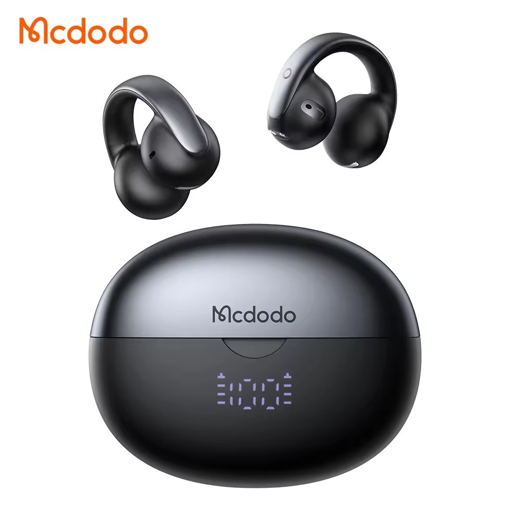 Mcdodo Secure Fit Clip-On Earbuds Wireless Bt5.4 Sweat-proof Long Playtime