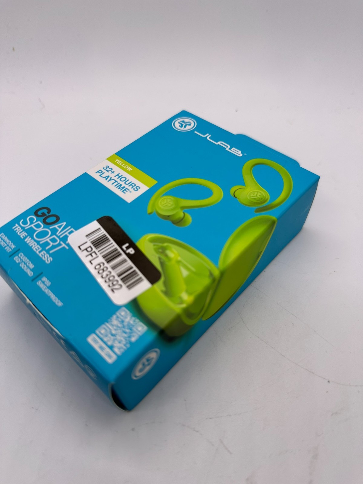 JLab Go Air Sport True Wireless Earbud – 32+ Hours Playtime – Yellow