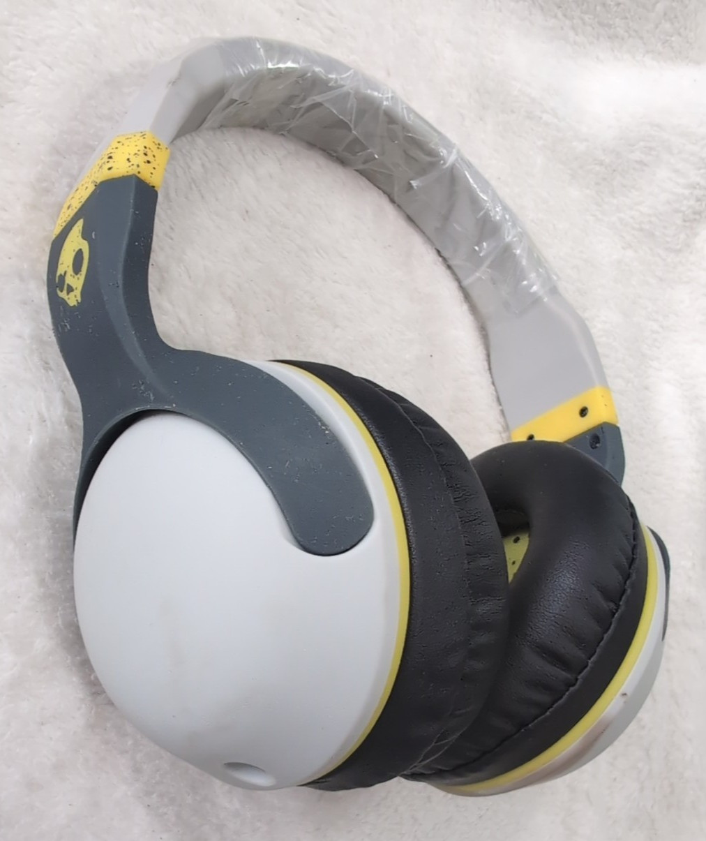OPEN BOX-Skullcandy Hesh Wired Over the Ear Headphones Gray Lime Green -S&H PAID
