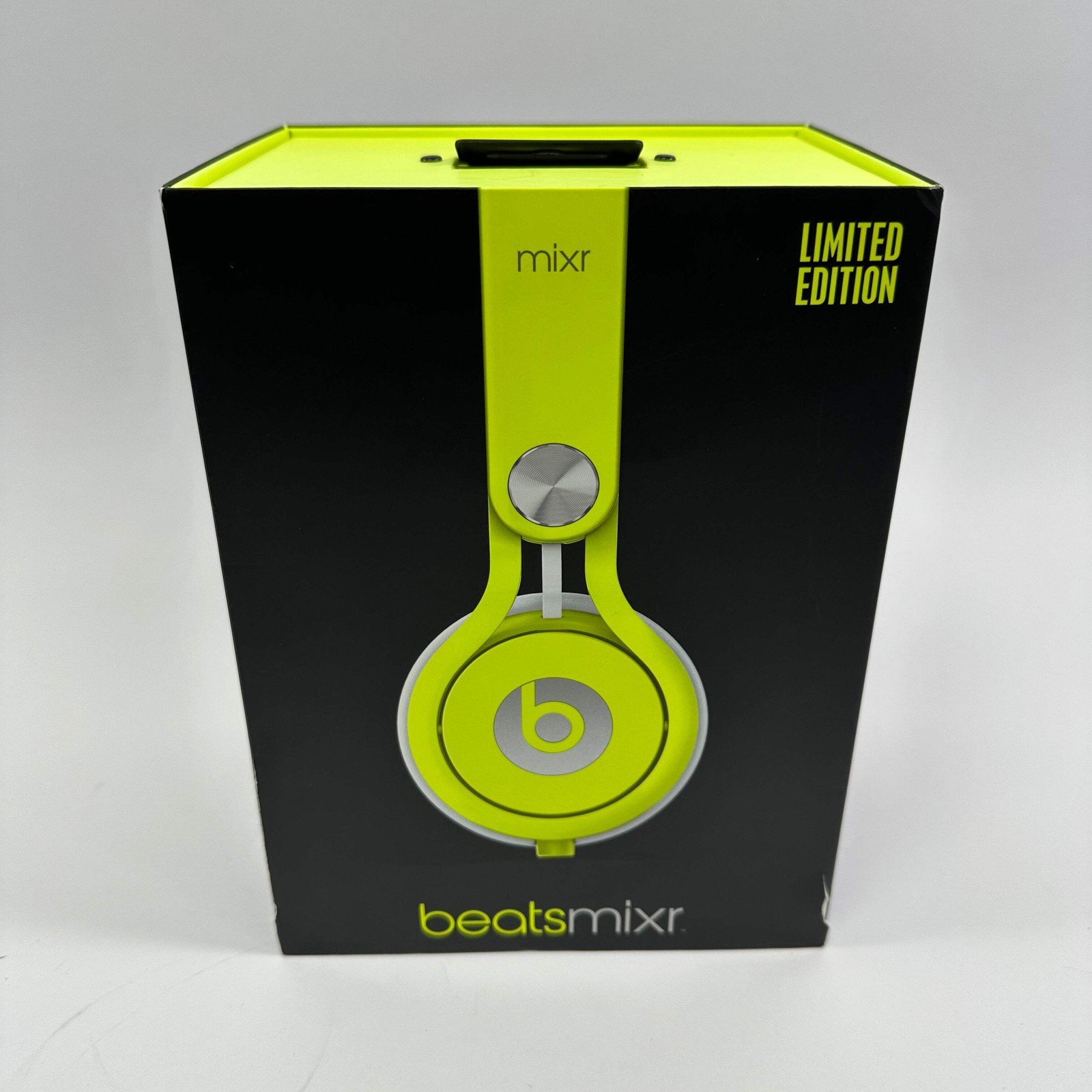 Beats Mixr Wired On-Ear Headphones Neon Yellow 810-00034 Limited Edition