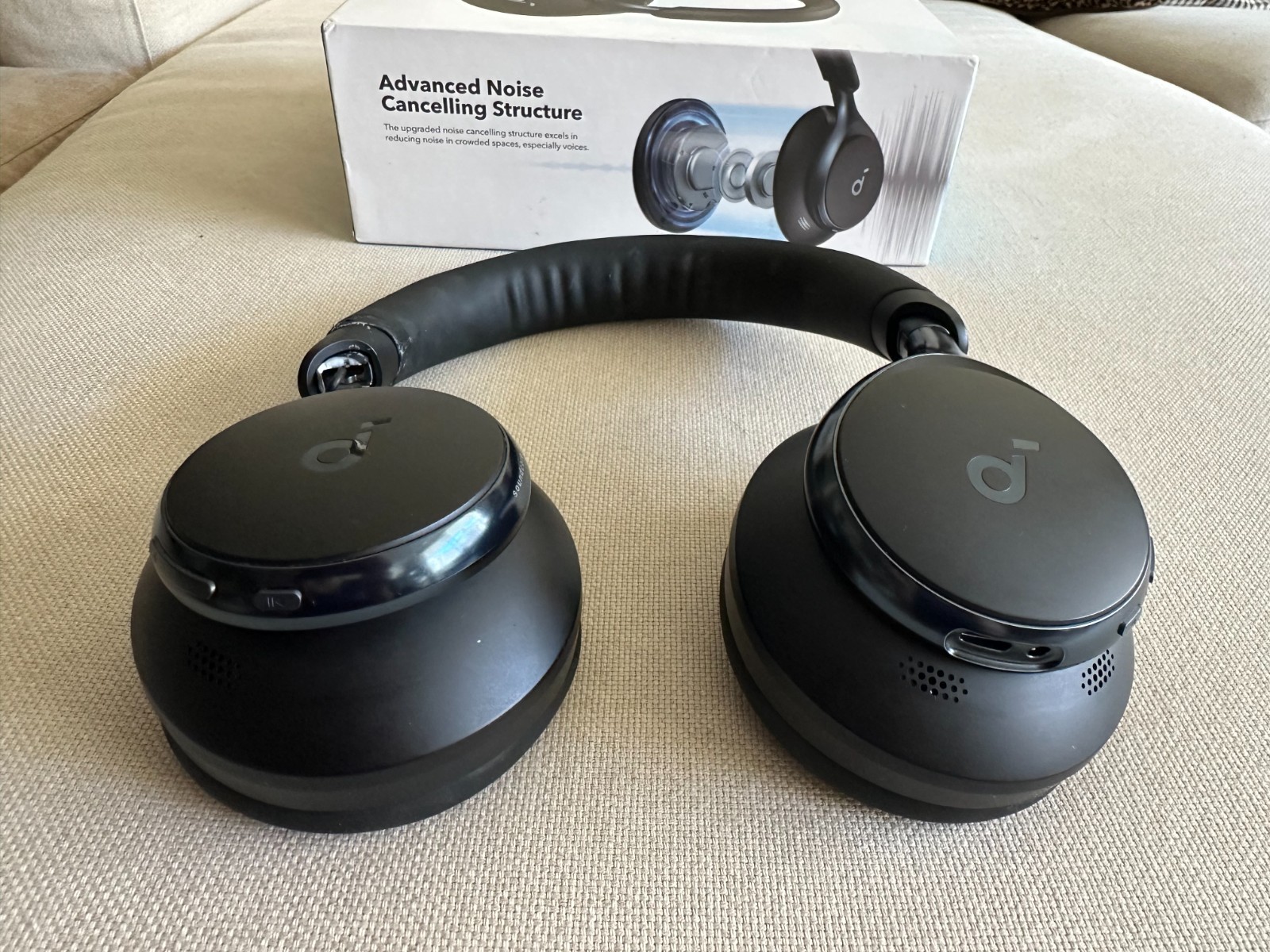 Soundcore by Anker Space One Over Ear Noise Canceling Headphones- (Broken Hinge)
