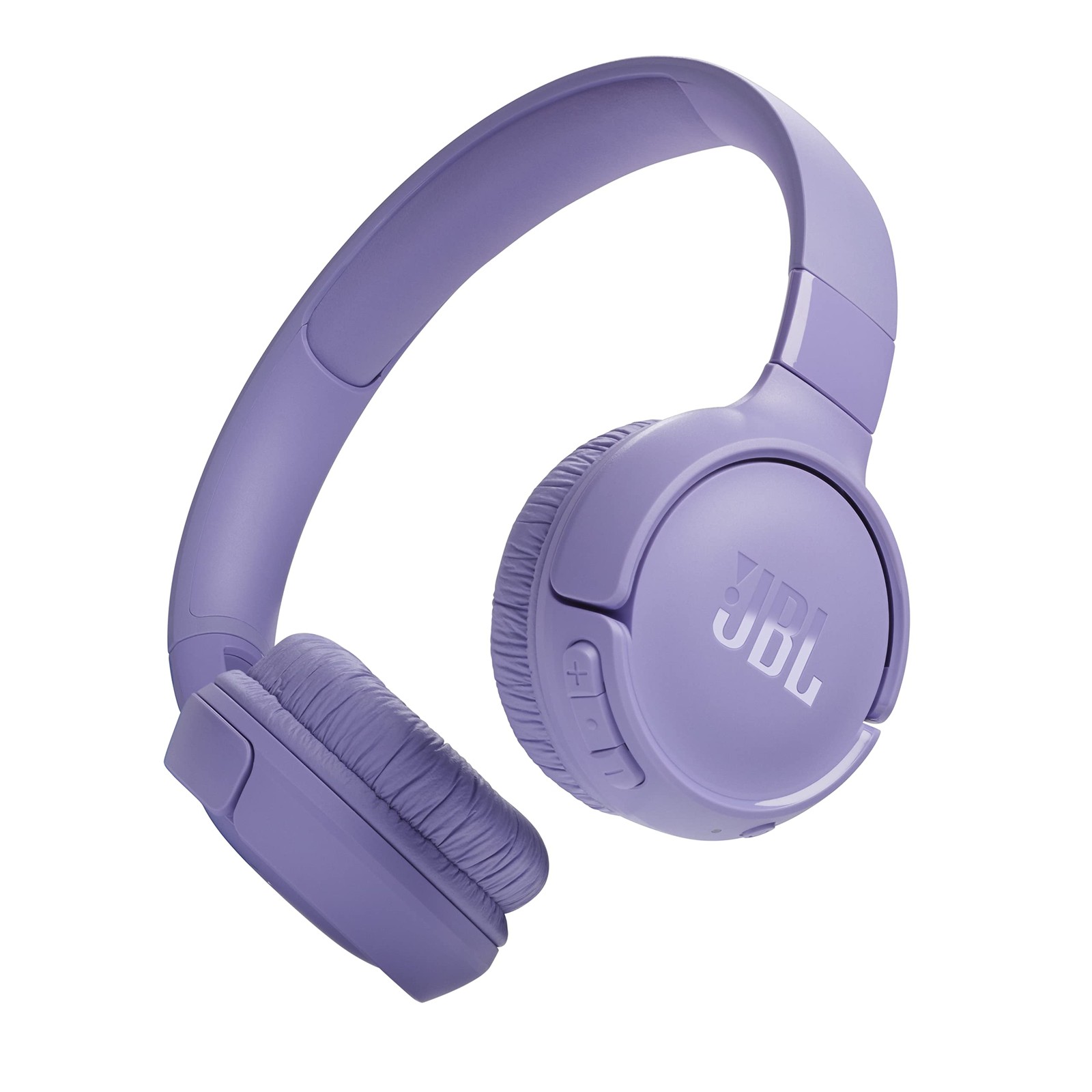 JBL TUNE 520BT Bluetooth On-Ear Headphones, Purple, 57H, USB-C, Multi-Point