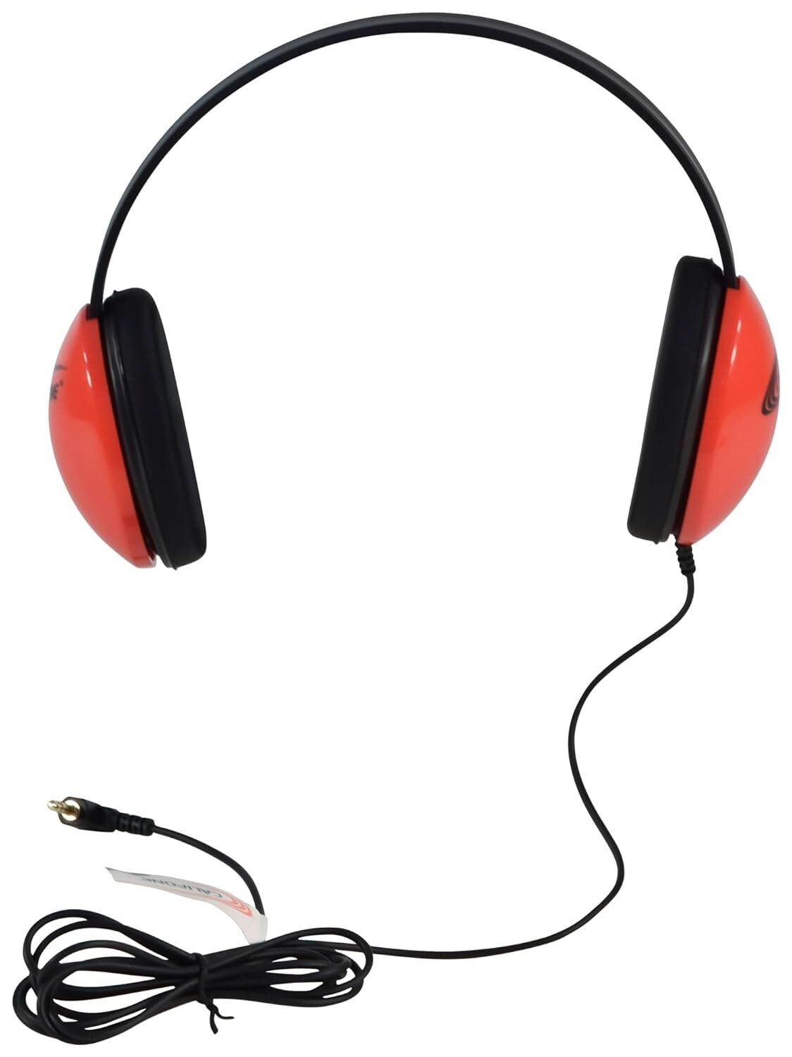 Califone 2800-RD Listening First Stereo Headphones (Pack of 2), Red