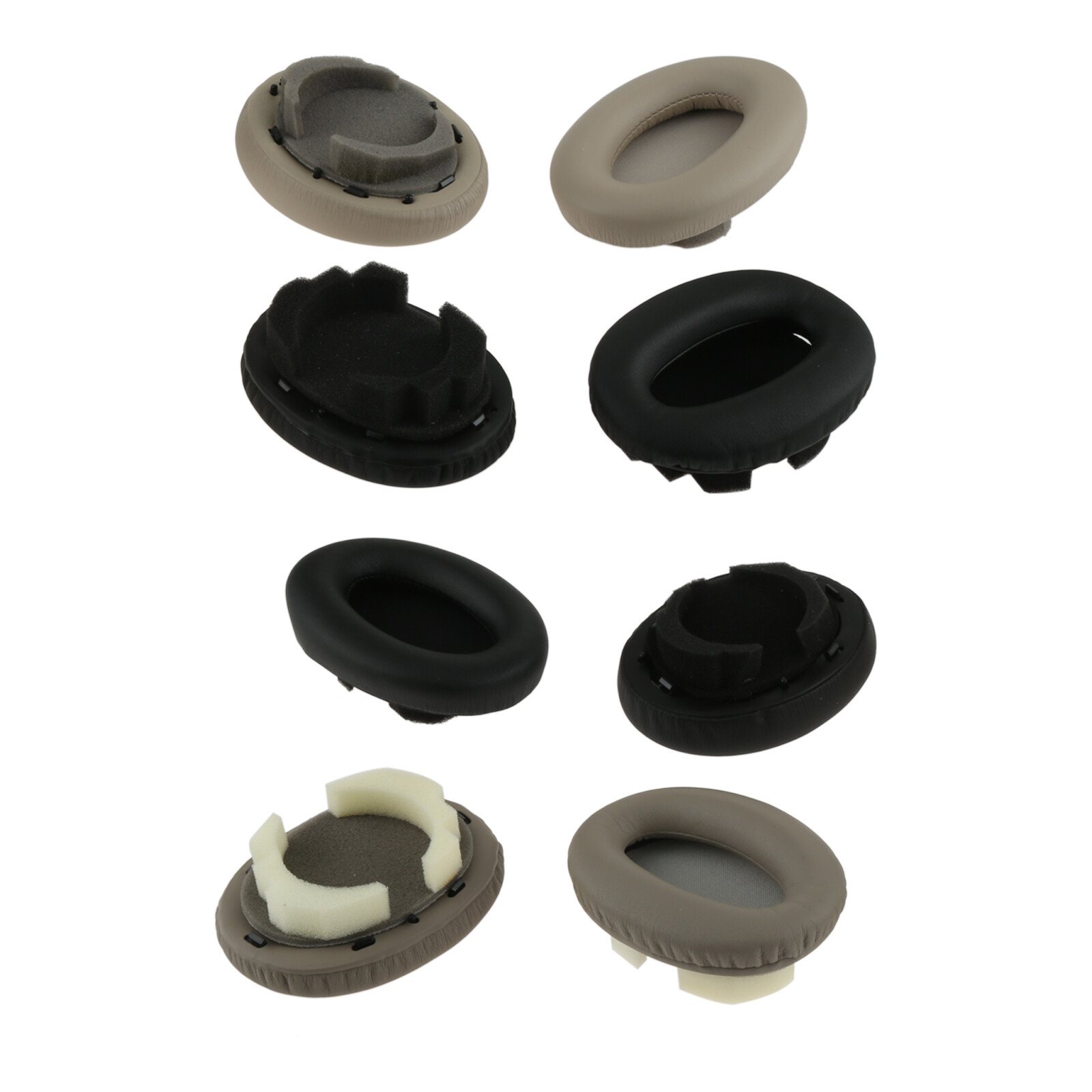 1 Pair Ear Pads Soft Cushion for Sony MDR-1000X WH-1000XM2 WH-1000XM3 Headphones