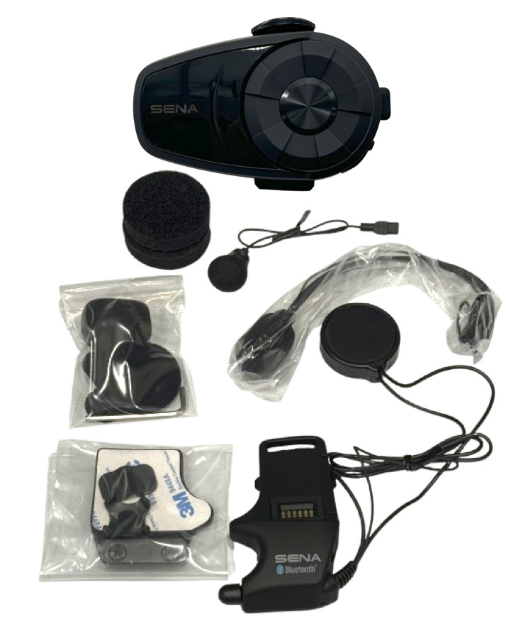 Sena 10S Bluetooth Communication System Microphone and Speakers -1 Year Warranty