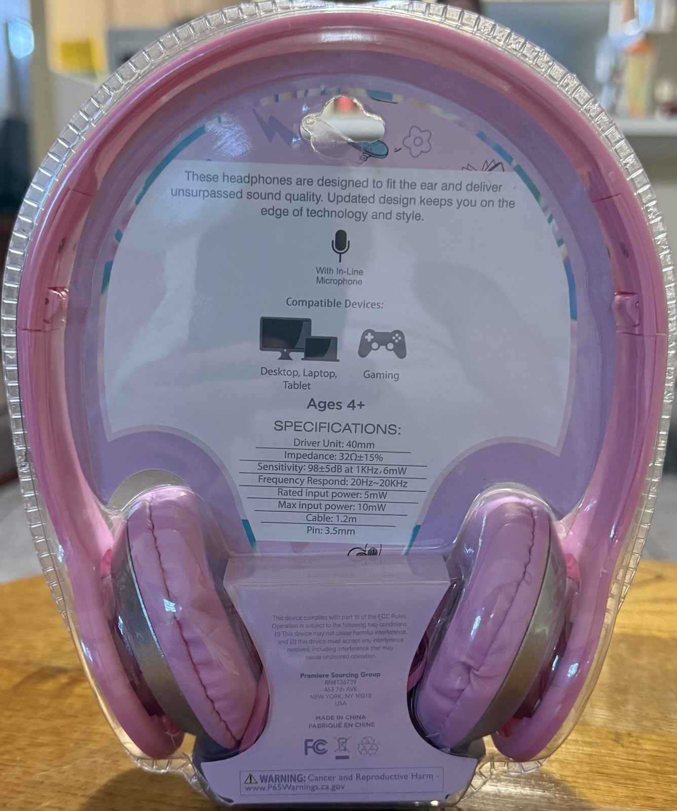 CHASING RAINBOWS STUDIO GRADE headphones w/Mic FAST SHIPPING
