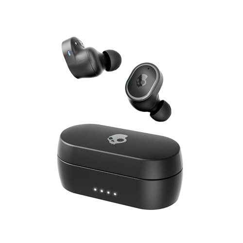 Sesh ANC Wireless Earbuds, Bluetooth Headphones, Noise Cancelling, Up to Black