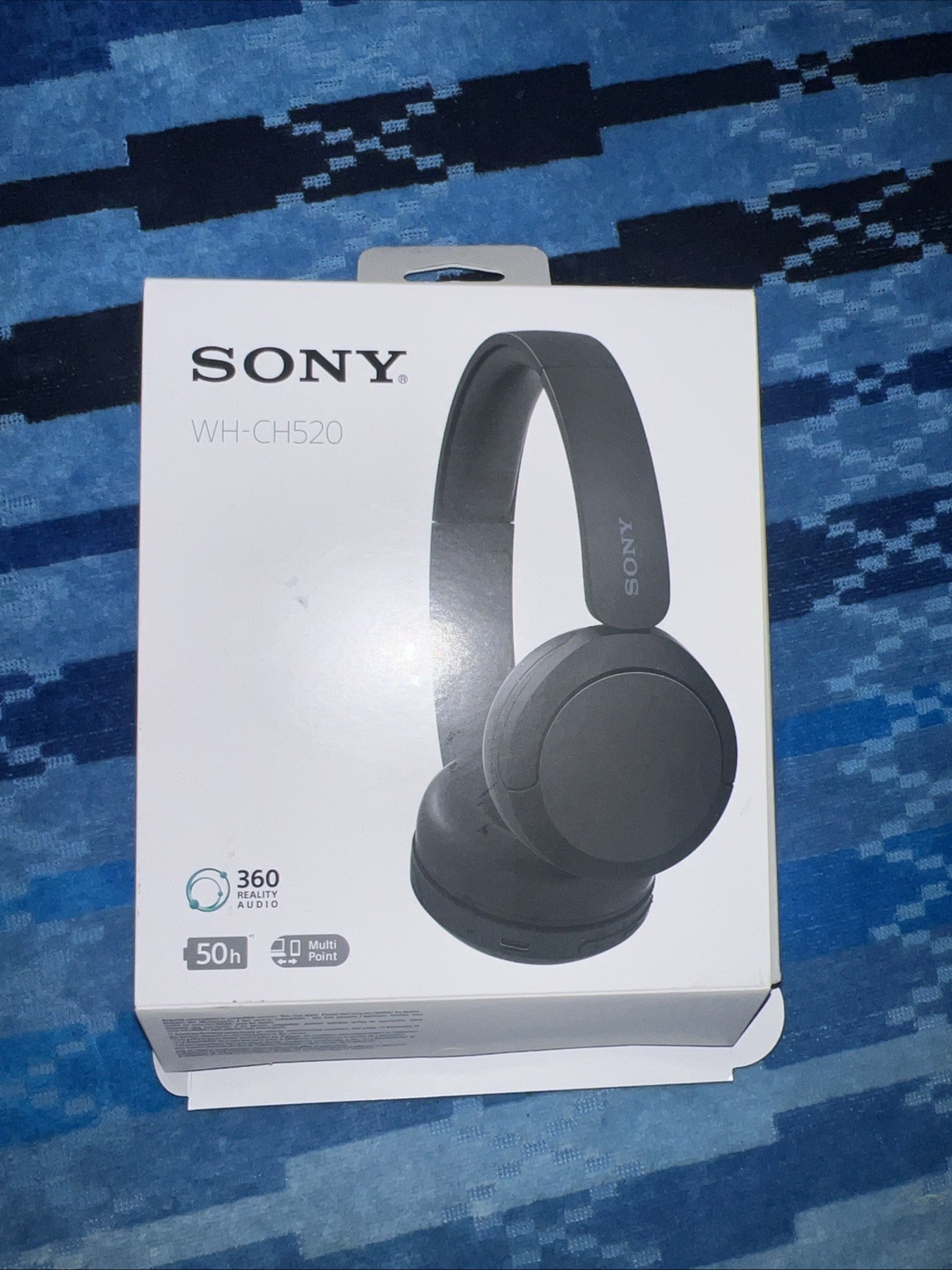 Sony WH-CH510 Wireless Bluetooth Headphones Hands-Free Voice Assistant Black