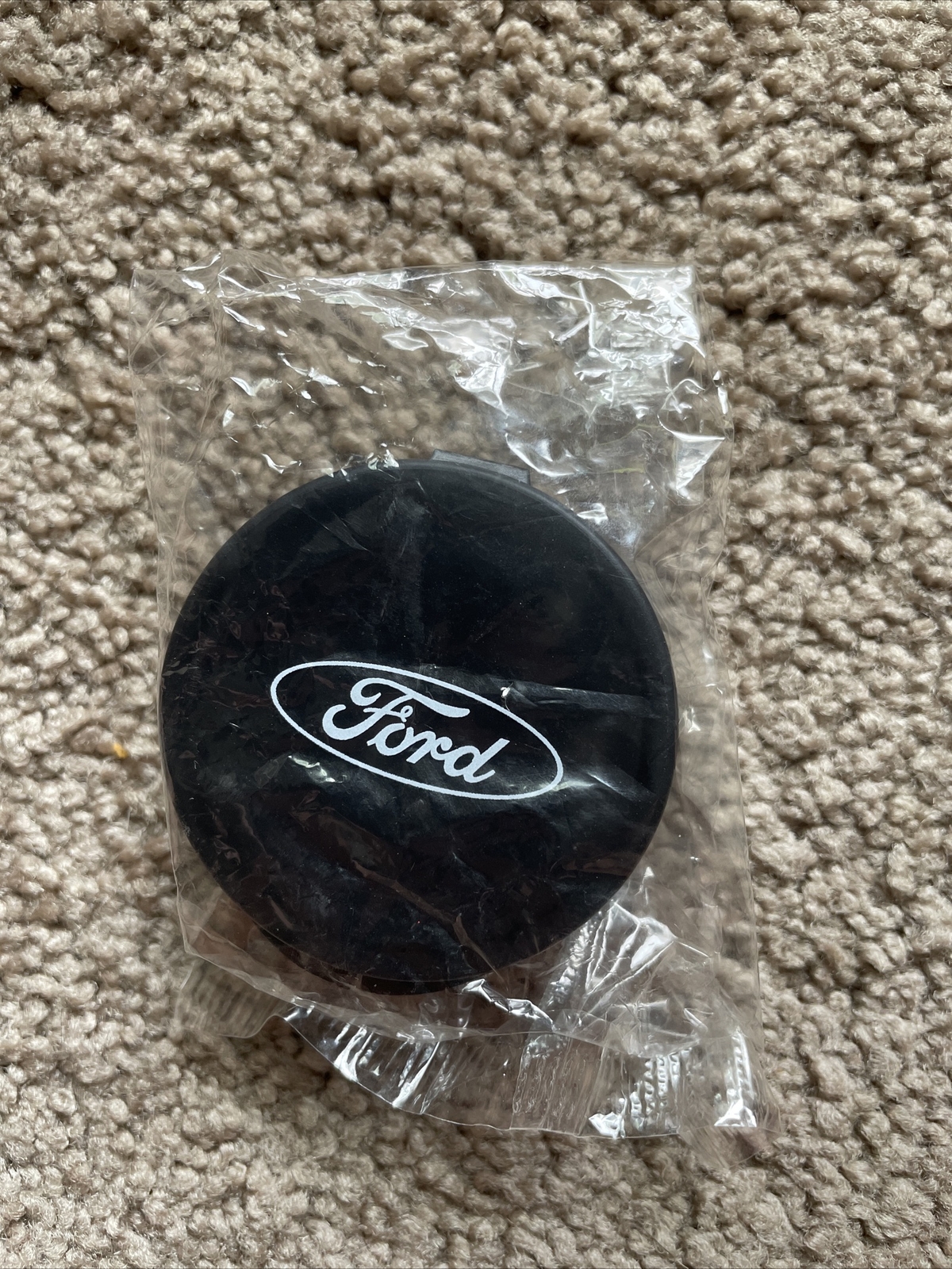Earphones w/container & Ford logo – New!