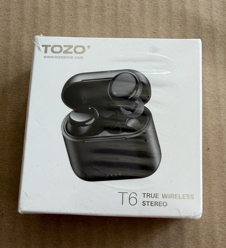 TOZO T6 Bluetooth 5.3 Wireless Stereo In Ear Earbuds IPX8 Waterproof Headphones
