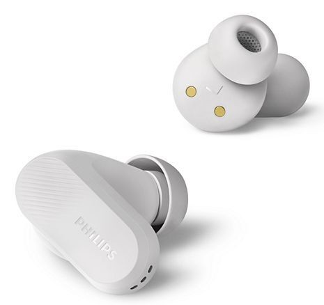 Philips 3000 Series TAT3509WT Wireless ANC Headphones 24H Bluetooth White