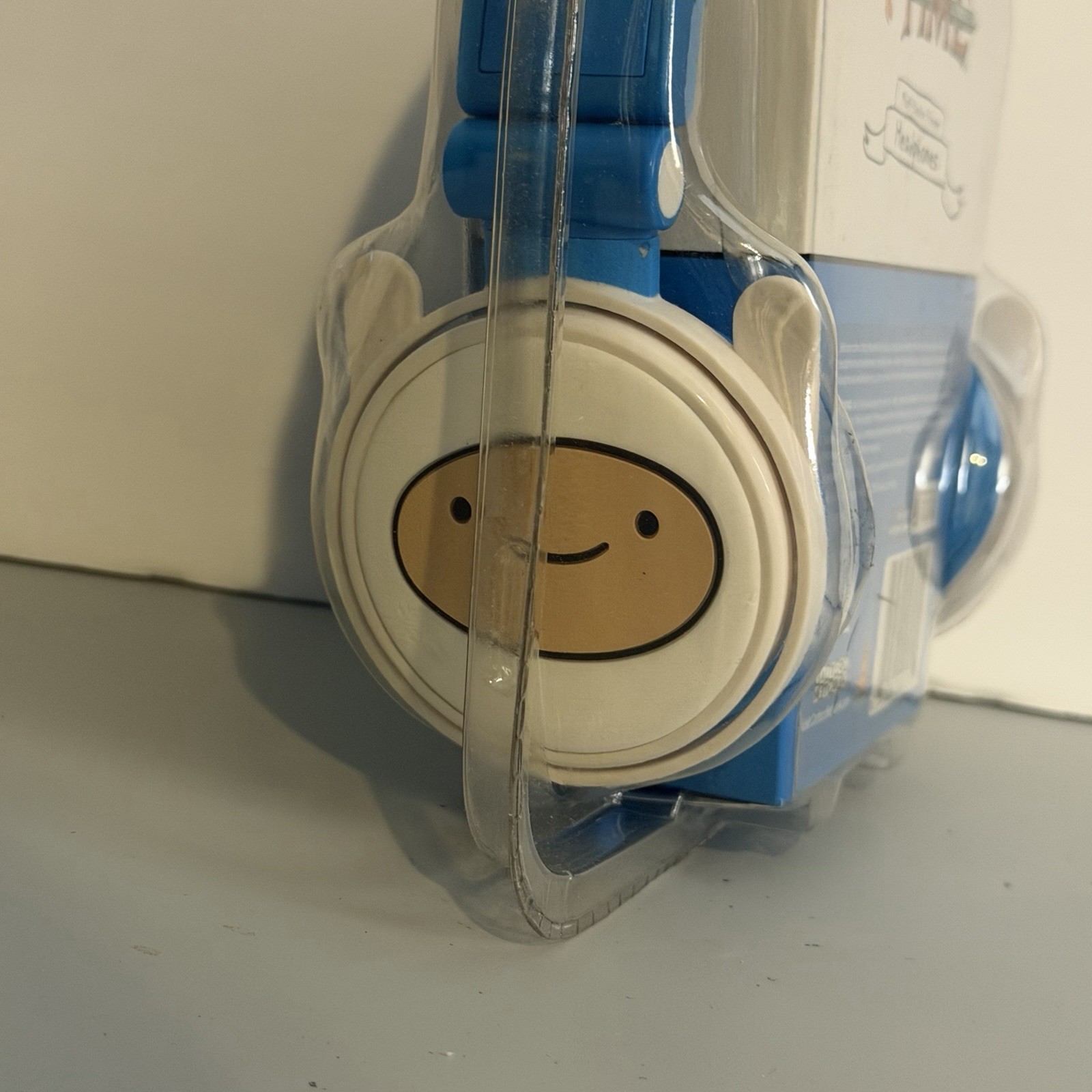 Jazwares Adventure Time Finn On-Ear Stereo Headphones 3.5mm Blue/White 14511