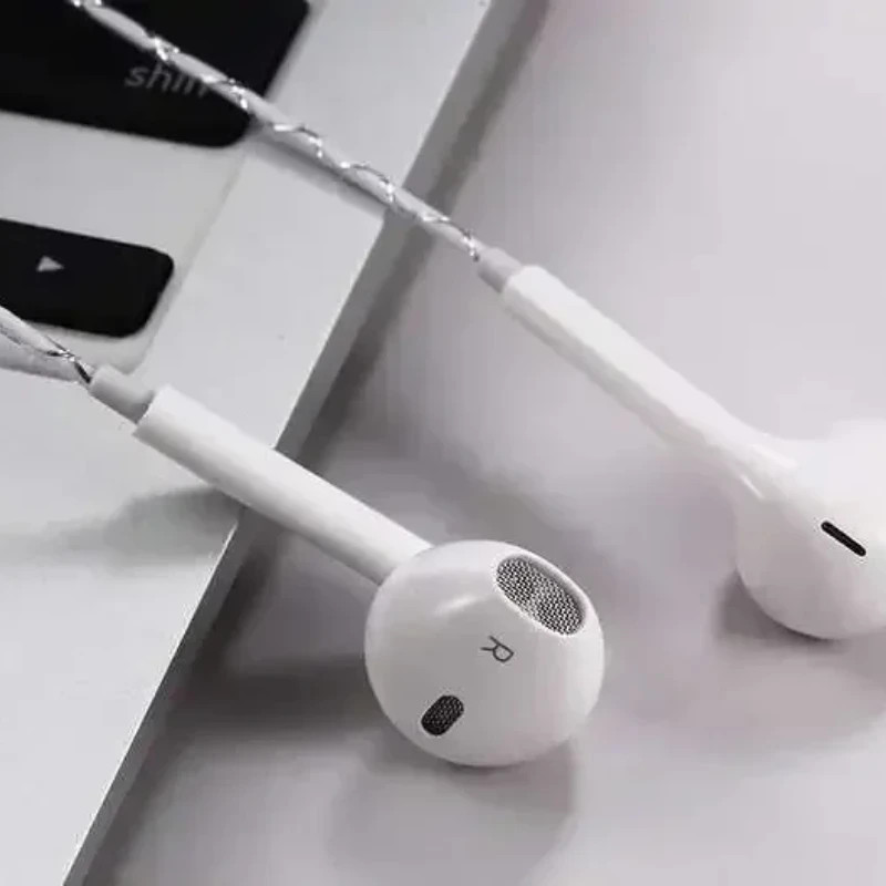 Wired Earphones 3 Meters 3M 2M Long Line Jack 3.5Mm Computer Headset Crystal Hea