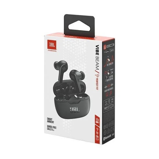 JBL Vibe Beam – True Wireless JBL Deep Bass Sound Earbuds, Bluetooth 5.2