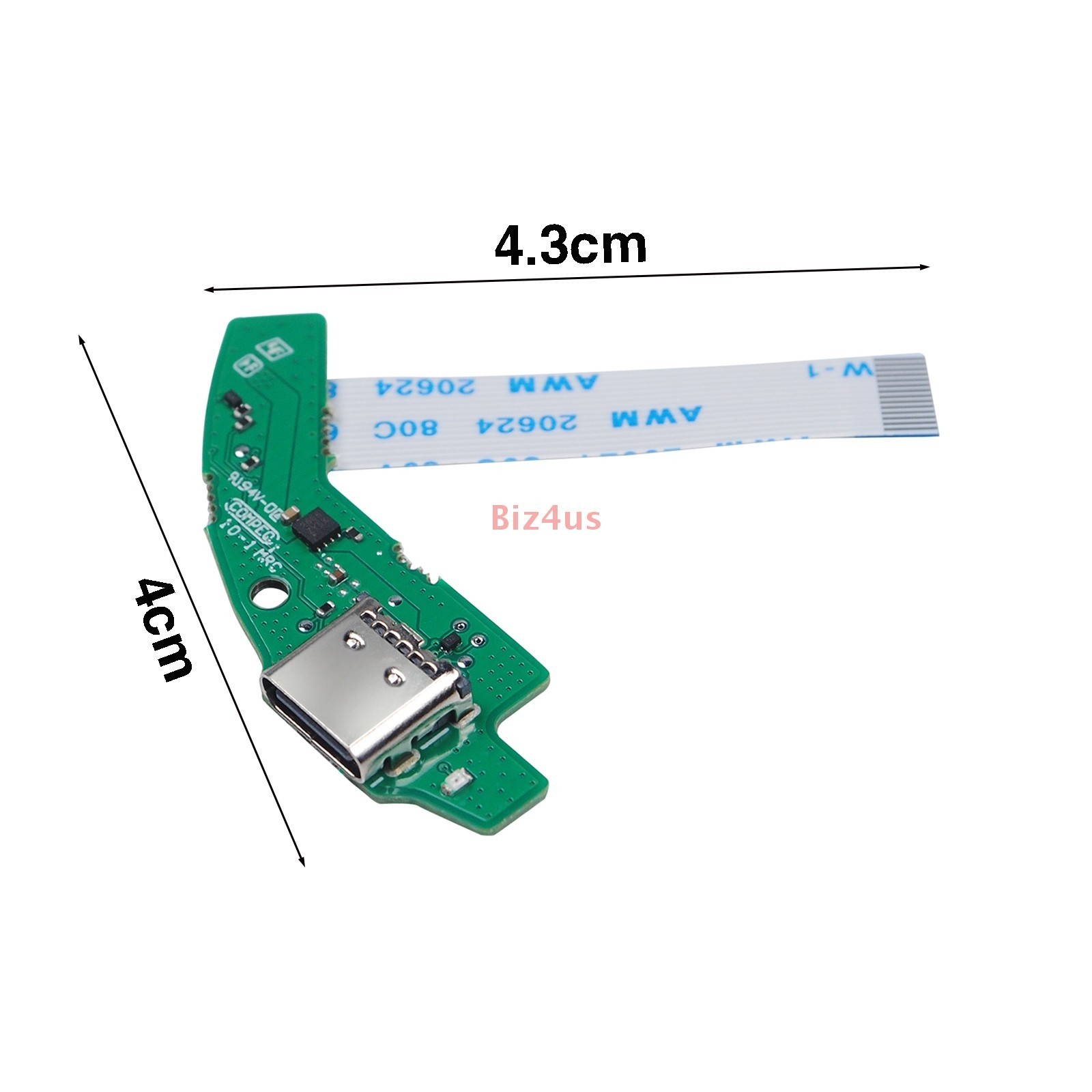 New For Sony WH-1000XM3/XM4 Type C Charging Port Complete Circuit + Flex Ribbon