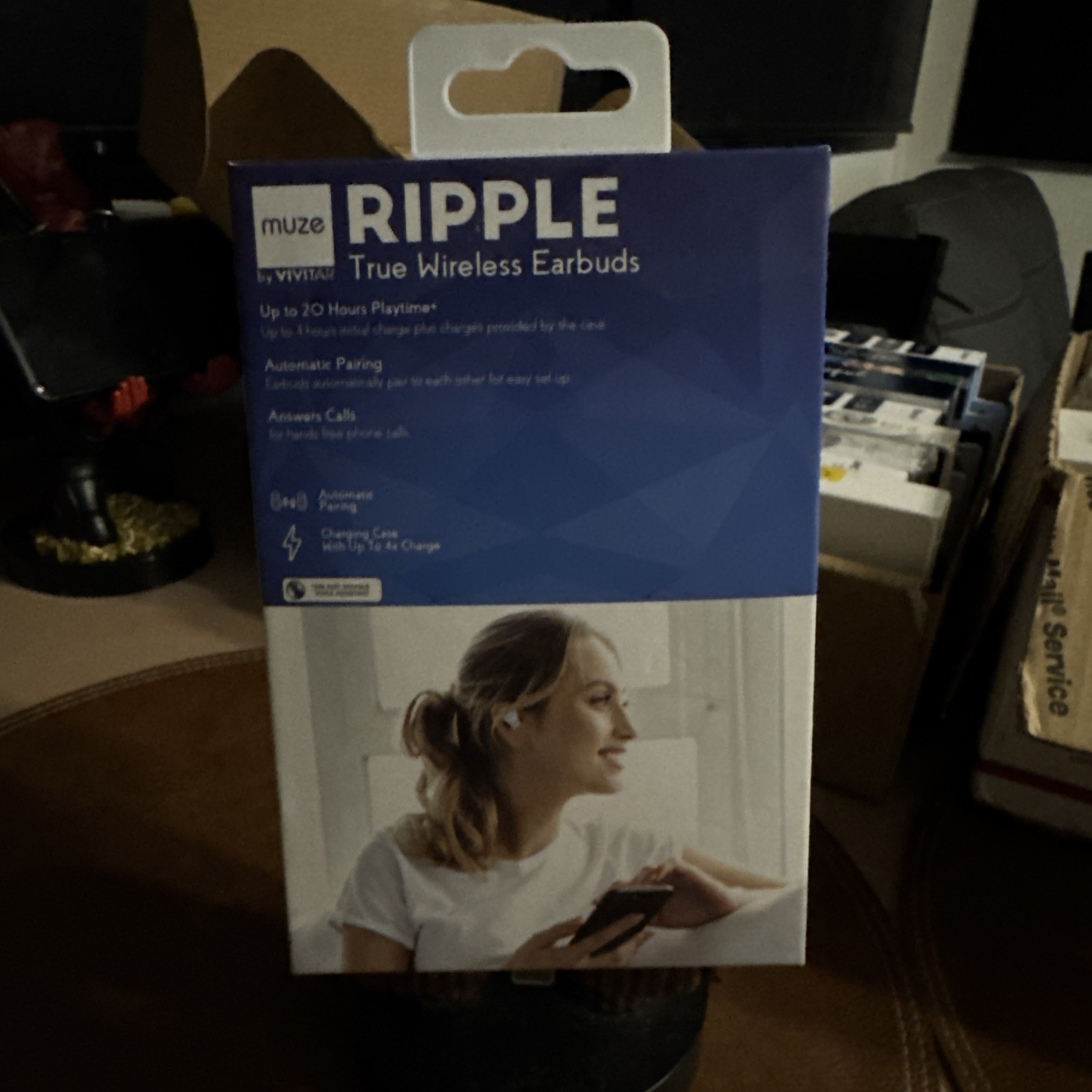 Ripple True Wireless Bluetooth Earbuds Brand New in Package : White