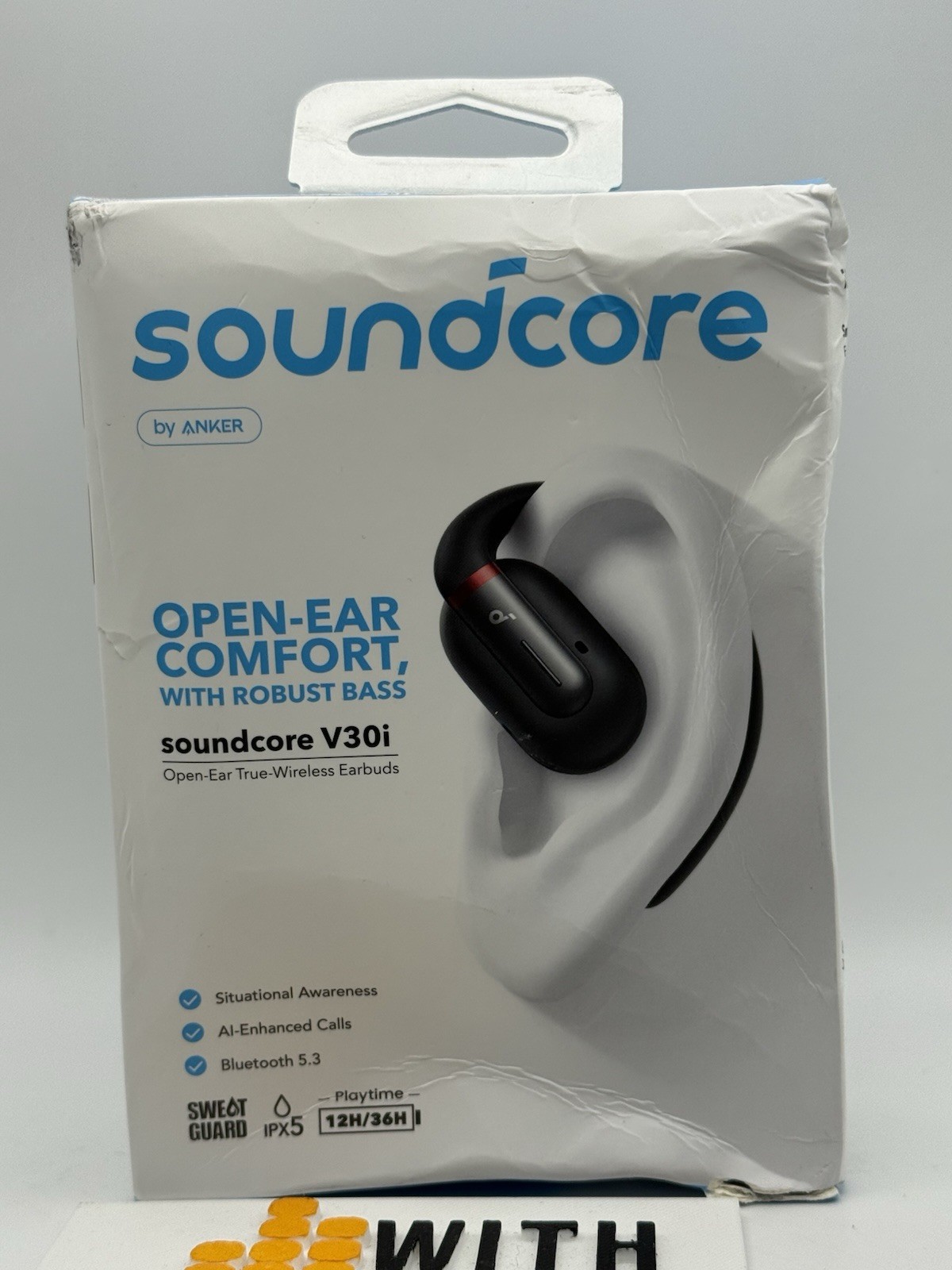 Soundcore by Anker V30I Open-Ear Headphones, Ultra-Comfort, Lightweight Design,