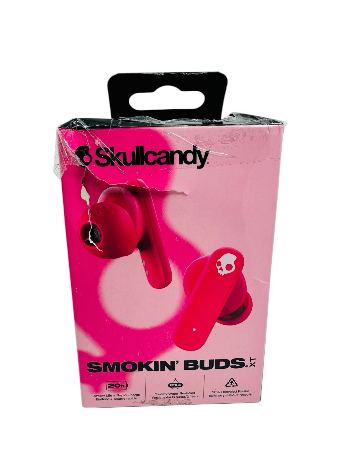 Skullcandy Smokin Buds XT True Wireless PINK Earbuds (NO CORDS) O648