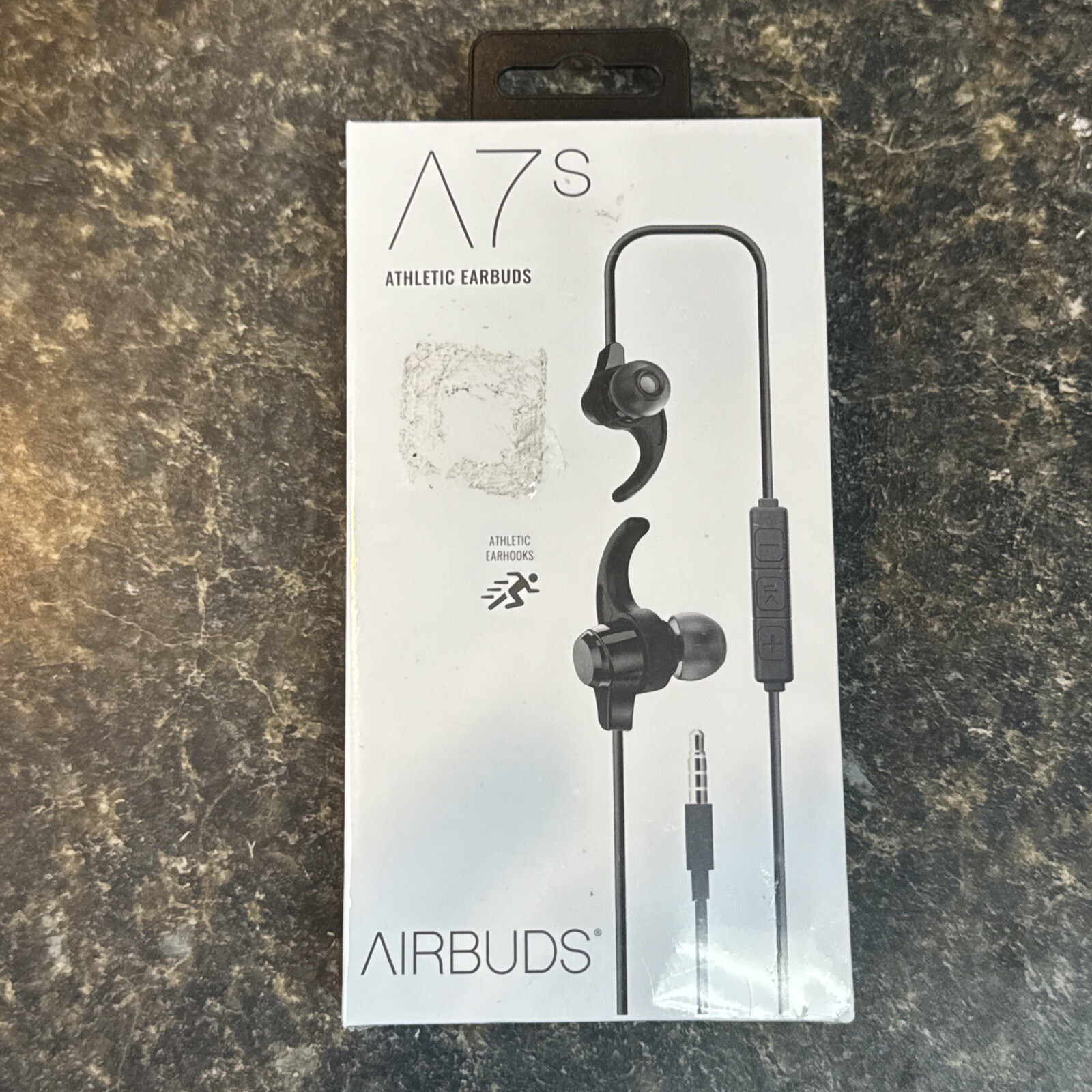 Airbuds A7s Athletic Earbuds Brand New Sealed Great For Workouts Ear Hook