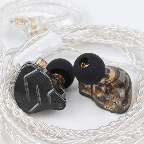 Linsoul KZ ZSN PRO X Dual Driver 1BA+1DD Hybrid Metal Earphones HiFi in-Ear Moni