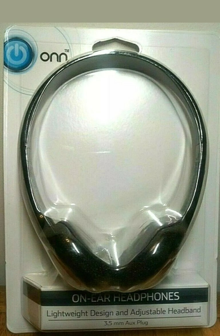 *BRAND NEW* ONN On-Ear Headphones with 3.5mm Jack Adjustable headband
