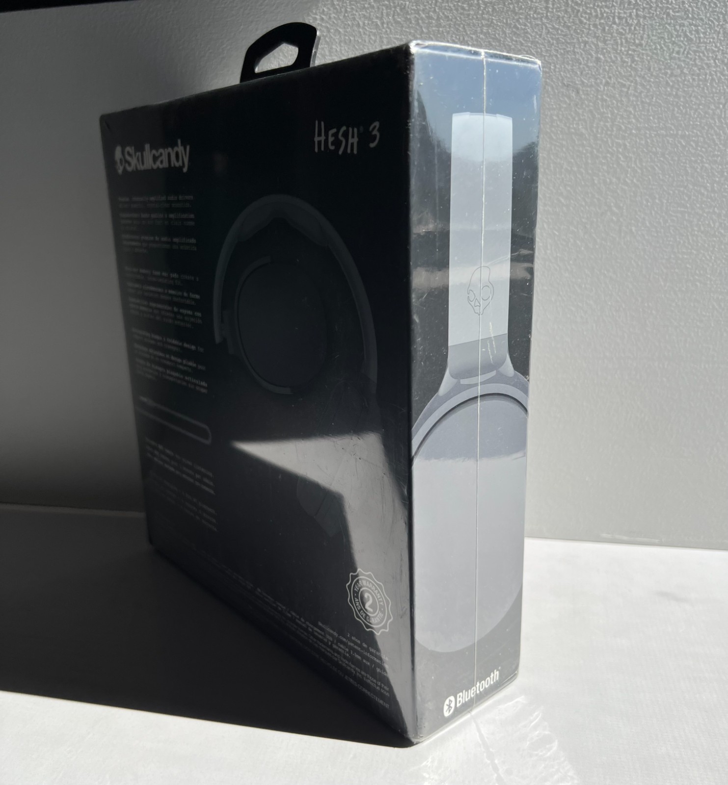 NEW Sealed Skullcandy Hesh 3 Wireless Over Ear Bluetooth Headphones Gray S6HTW
