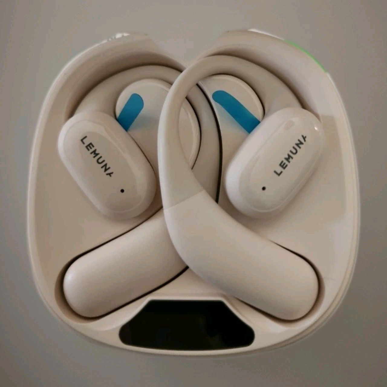 Lemuna Open Ear Headphone/White/ Wireless Mythsound 2 Bluetooth 10 Hours NIB