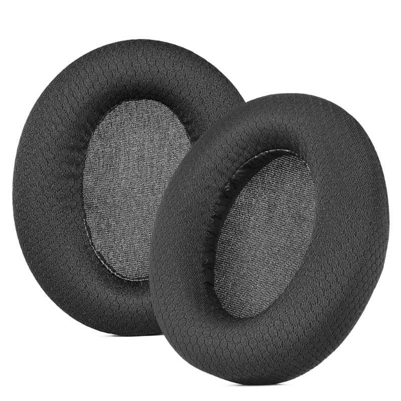 Comfortable Over Ear Replacement Ear Pad Mesh Fabric Ear Cushions for RPhd601N
