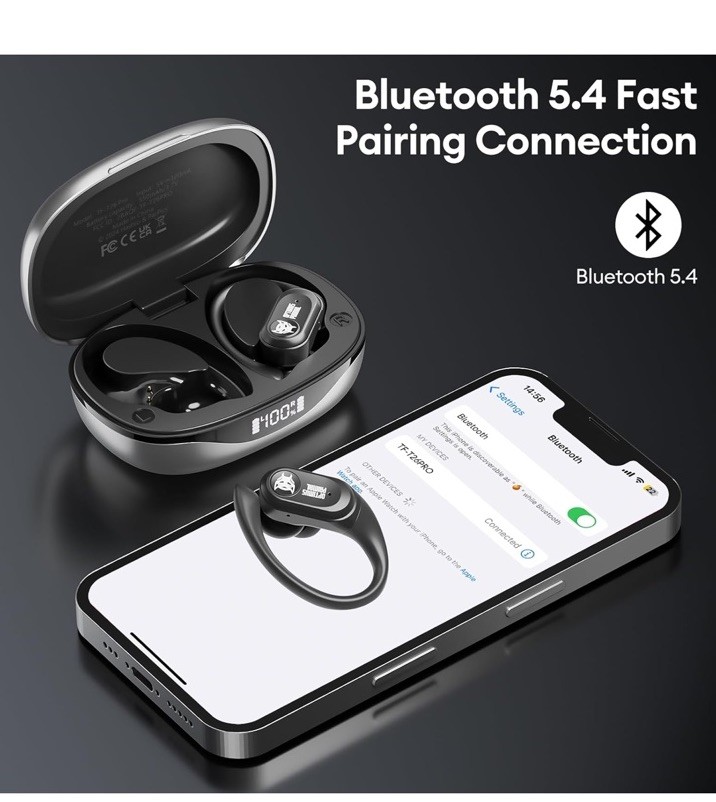 Transformers Over The Ear Wireless Bluetooth Earbuds