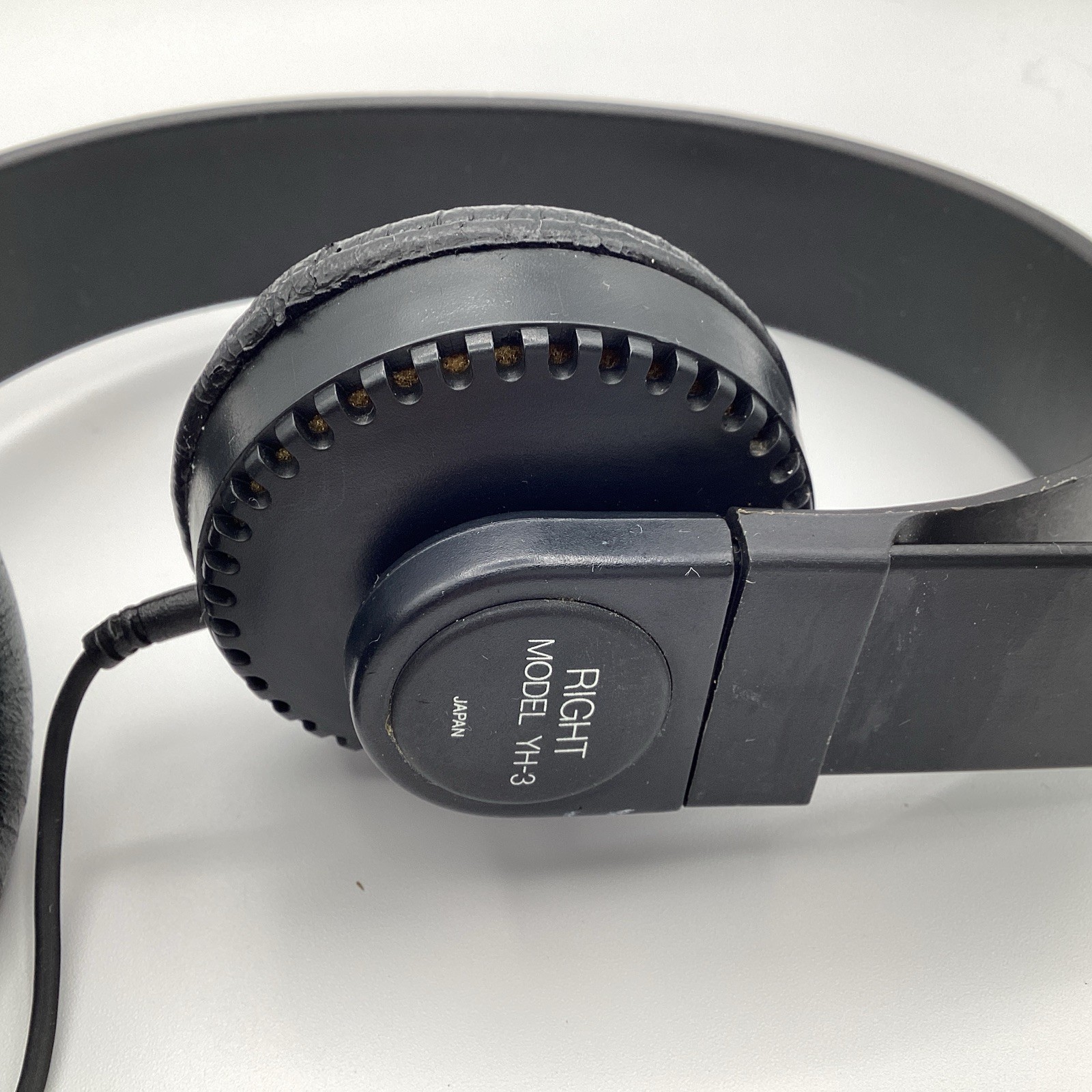 Vintage Yamaha YH-3 Orthodynamic Headphones Made in Japan 1/4″ Plug Tested