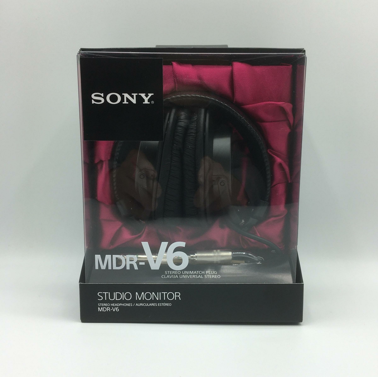 Vintage New Sony MDR-V6 Monitor Series Headphones CCAW Voice Coil