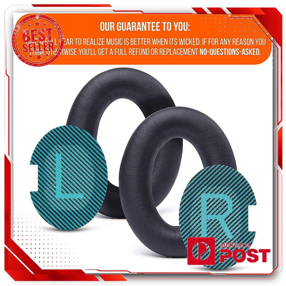 Replacement Ear Pads Cushions for Bose QC45 QC35 II QC25 QC15 AE2 – Comfort