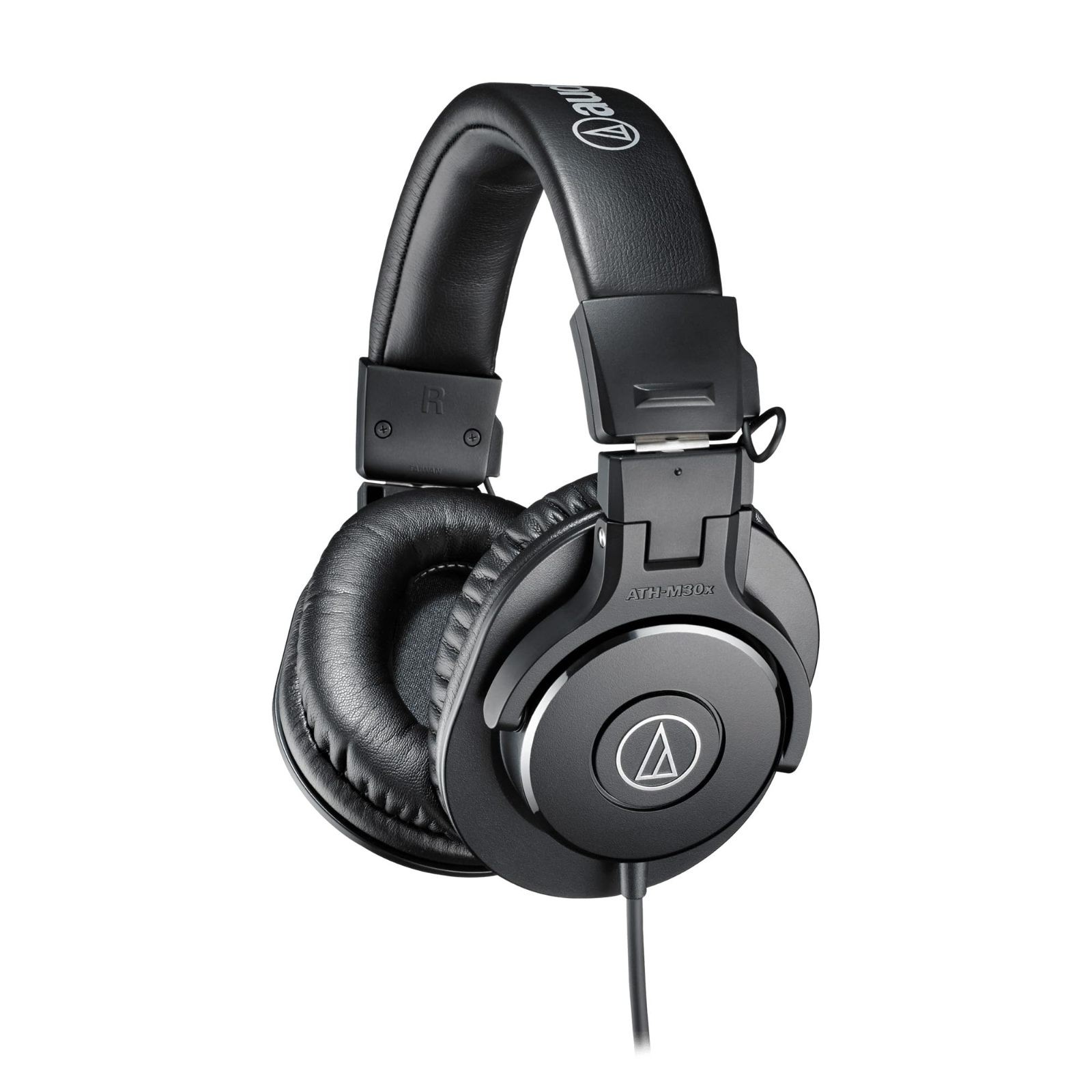 Audio-Technica ATH-M30x Studio Monitor Headphones Black Wired 3m Cable New