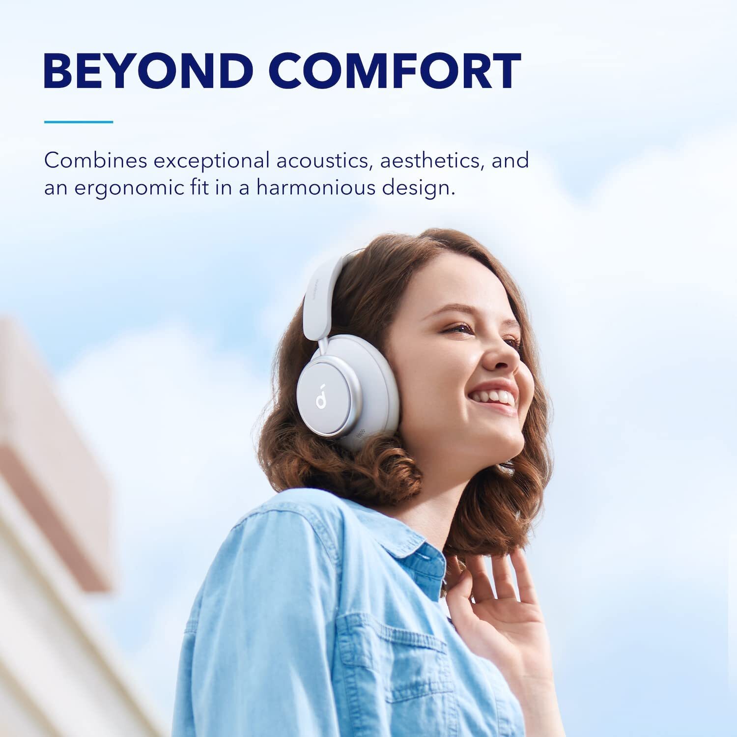 Soundcore by Anker Space Q45 Over-Ear Wireless Headphones ANC Hi-Res 50Hr Play