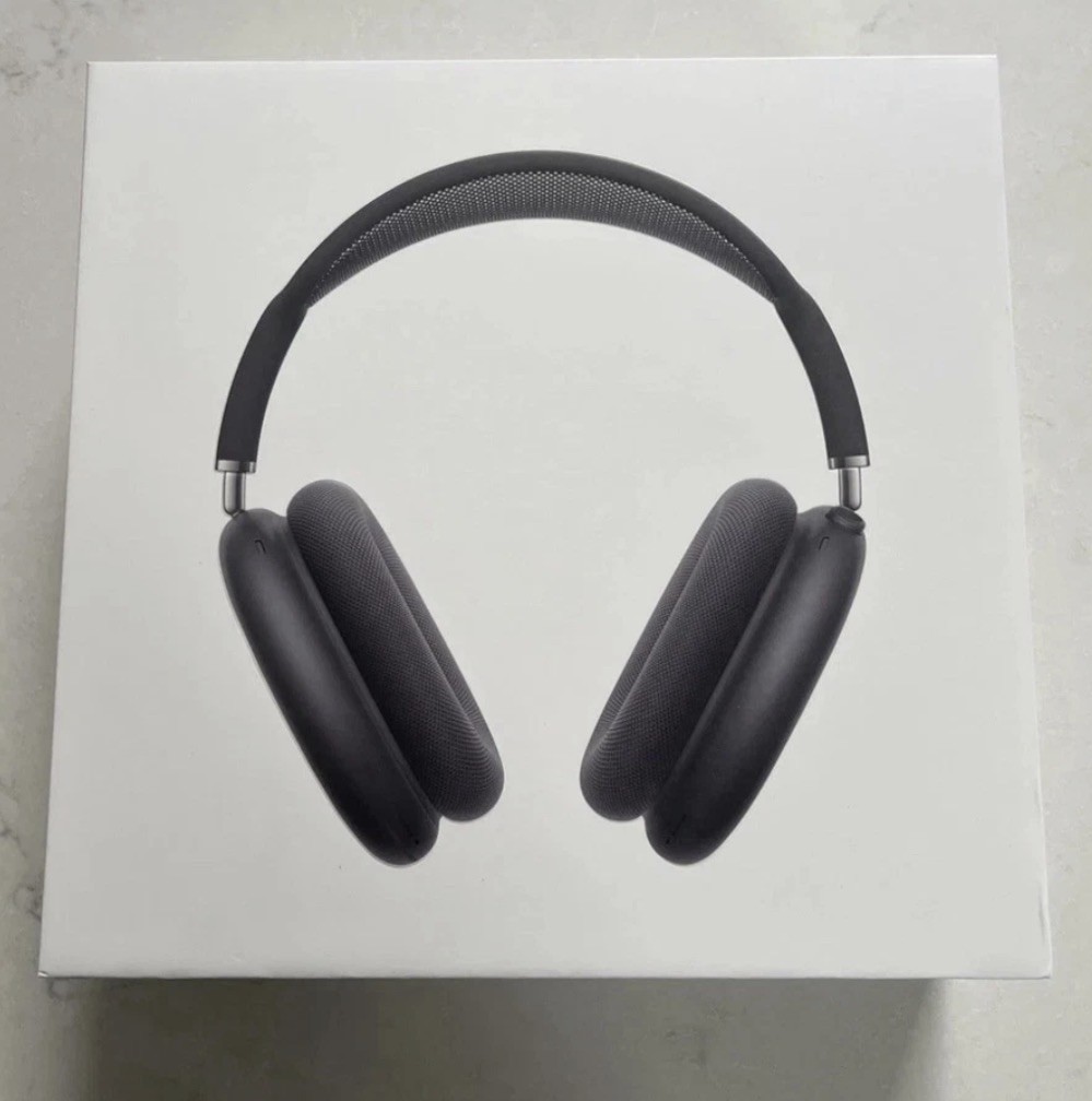 Apple AirPods Max (USB-C) Over Ear Midnight Black Headphones Excellent Mint Cond