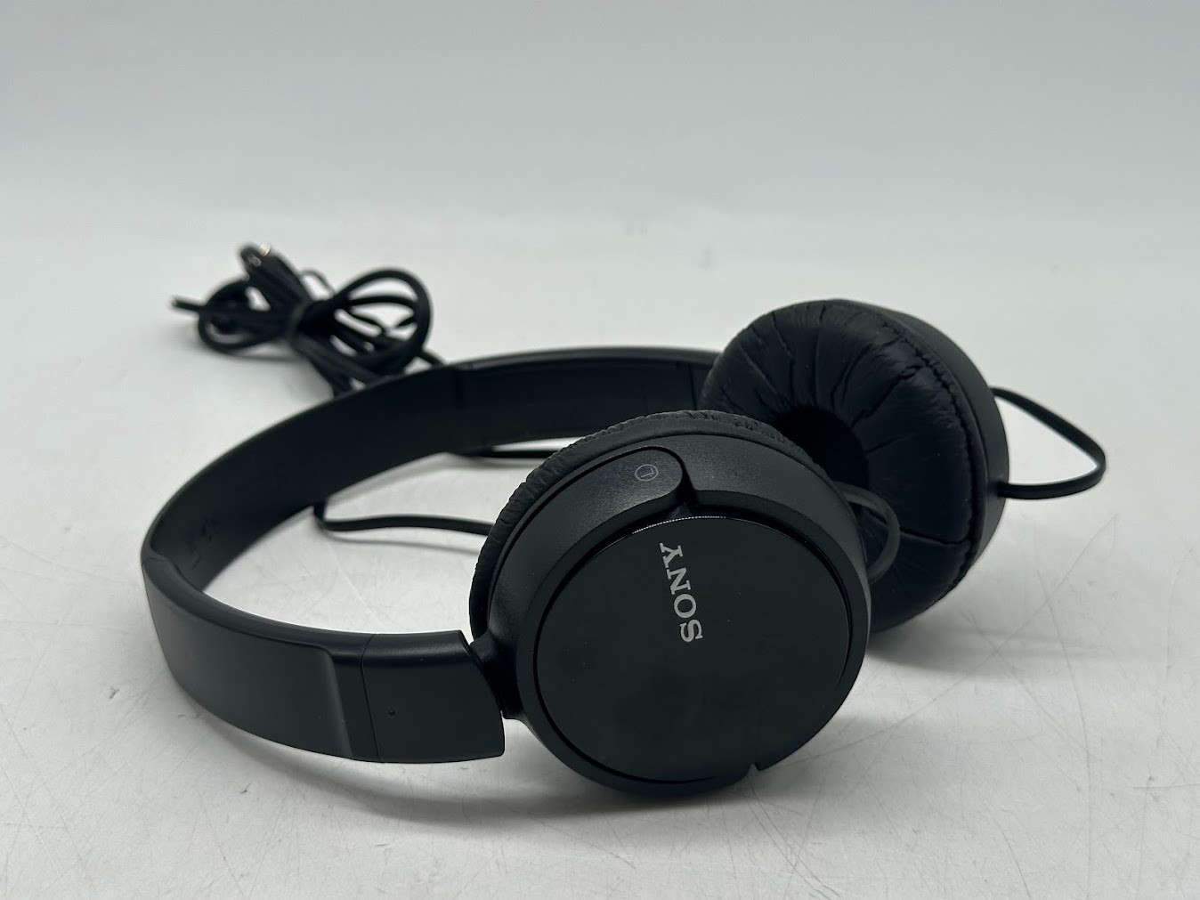 Sony MDR-ZX110 ZX Series Wired On-Ear Headphones – Black