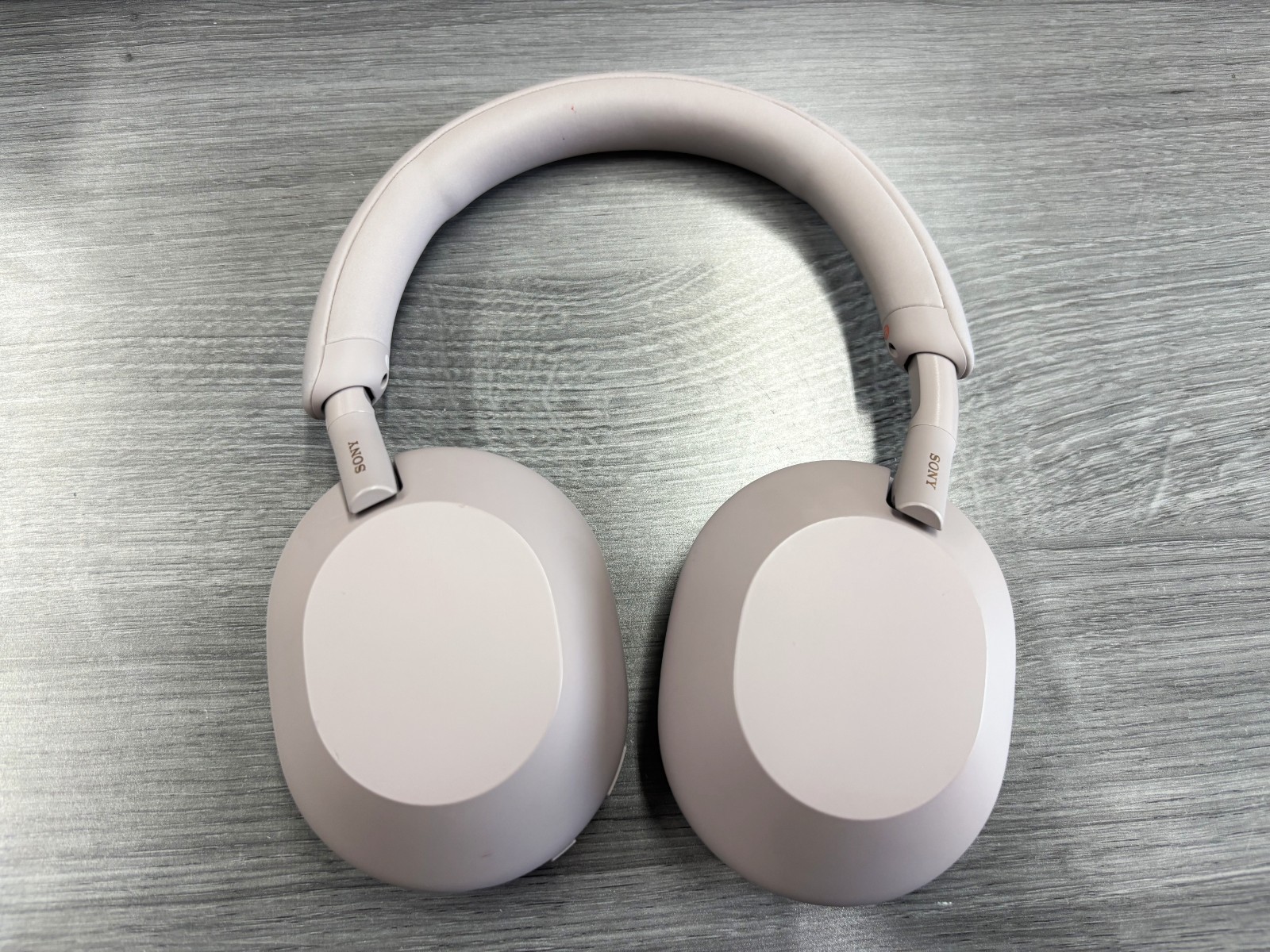 Sony WH-1000XM5 Wireless Headphones -Pink – Fully Functional -Pads Staine