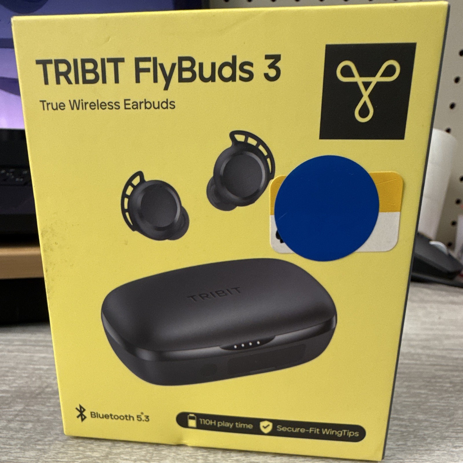 Tribit FlyBuds 3 In-Ear True Wireless Bluetooth Earbuds Black BTH92SC