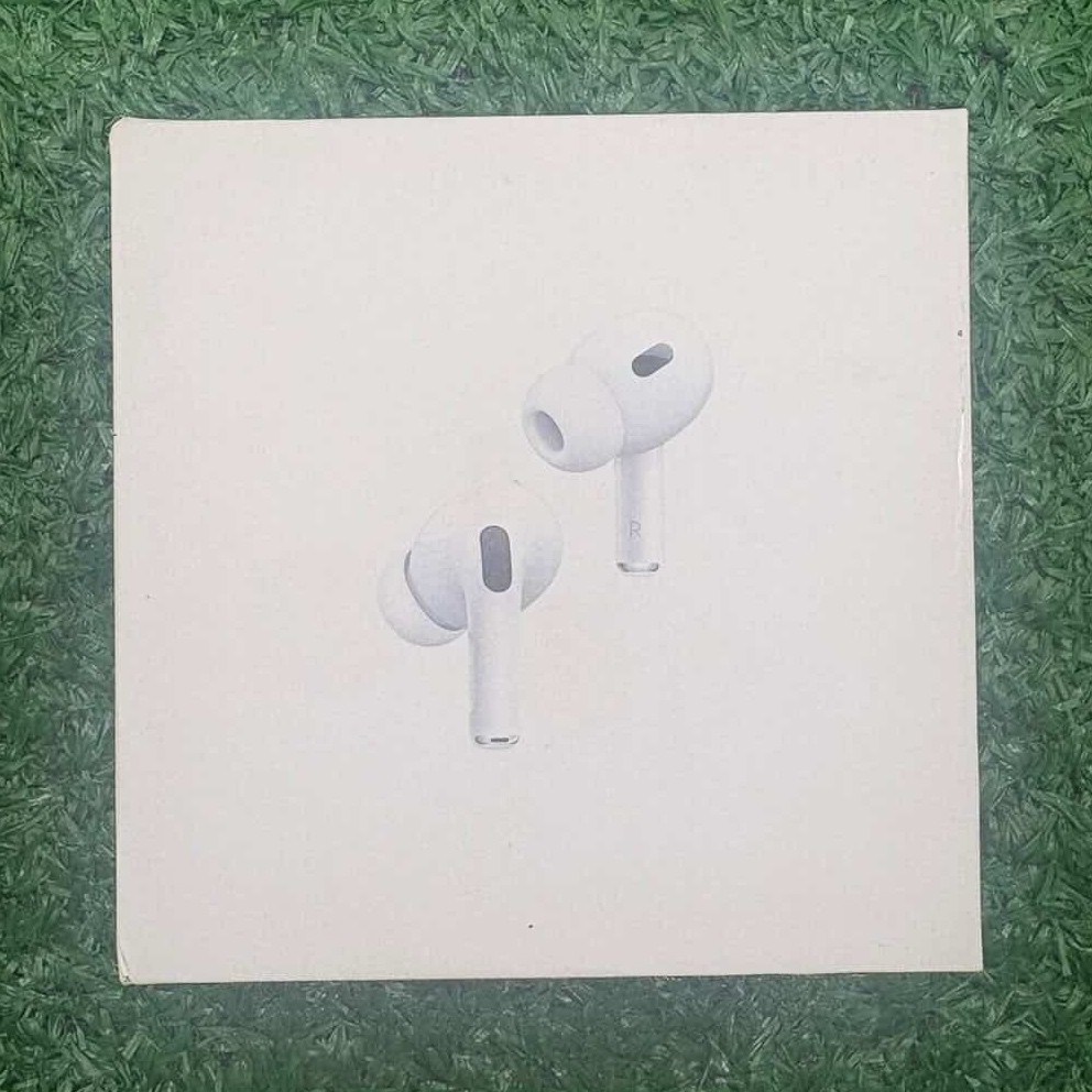 Apple AirPods Pro (2nd Gen) White In-Ear Wireless Bluetooth Earbuds + Case