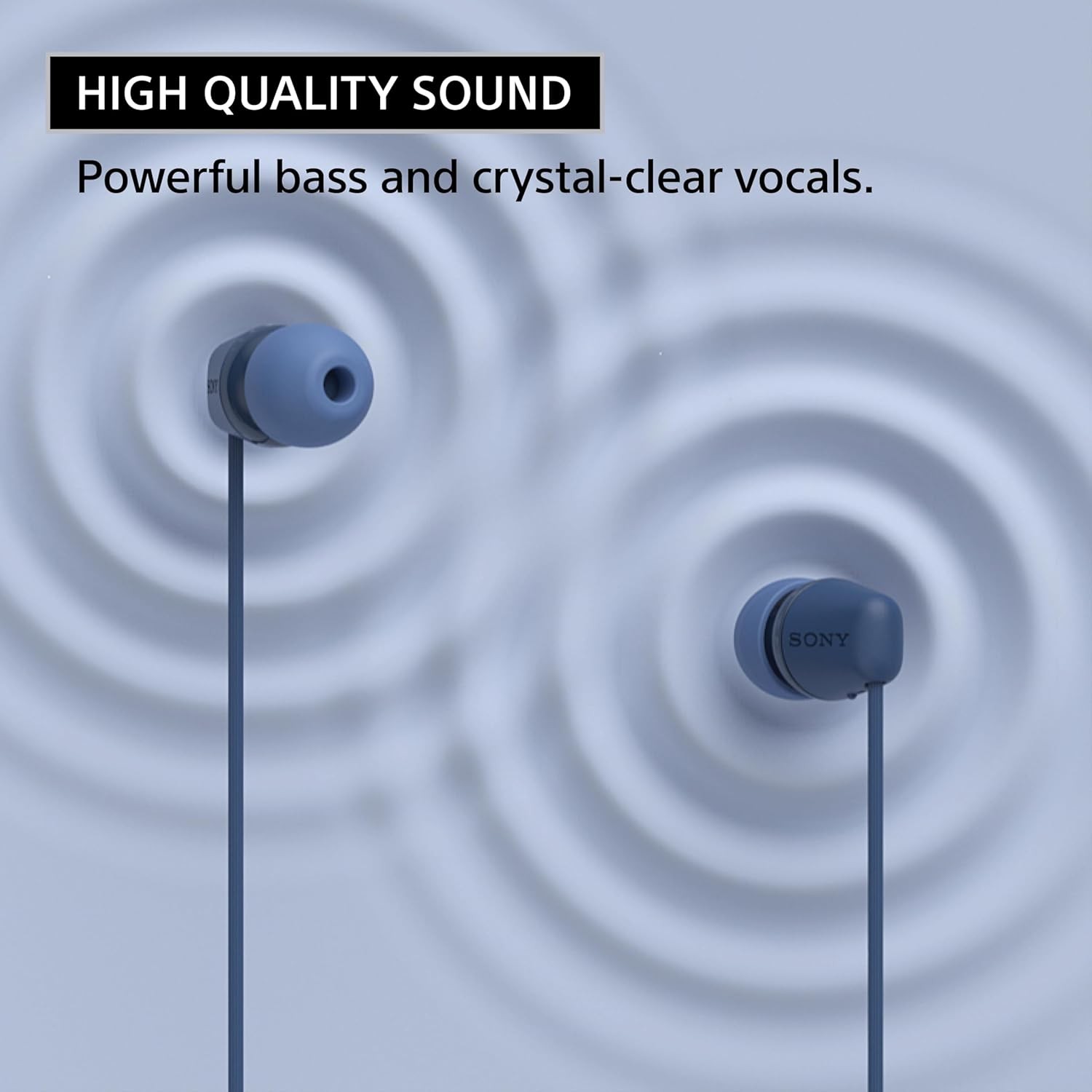 Sony IER-EX15C B Stereo Earbud Headphones Wired In-Ear Earphones USB-C (Black)