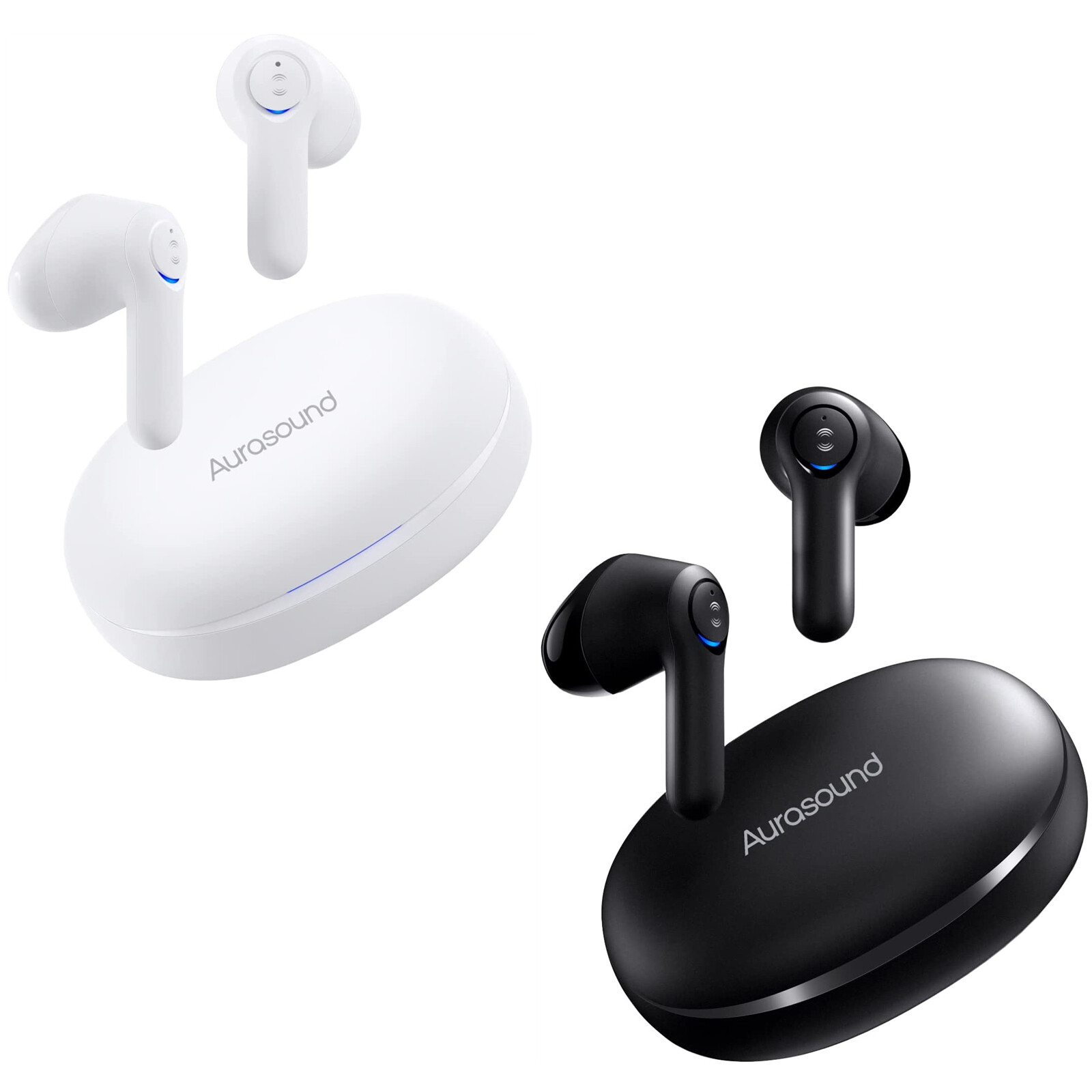 2024 Bluetooth 5.1 Noise Cancelling Earbuds Wireless Sport Earphones Mic Builtin
