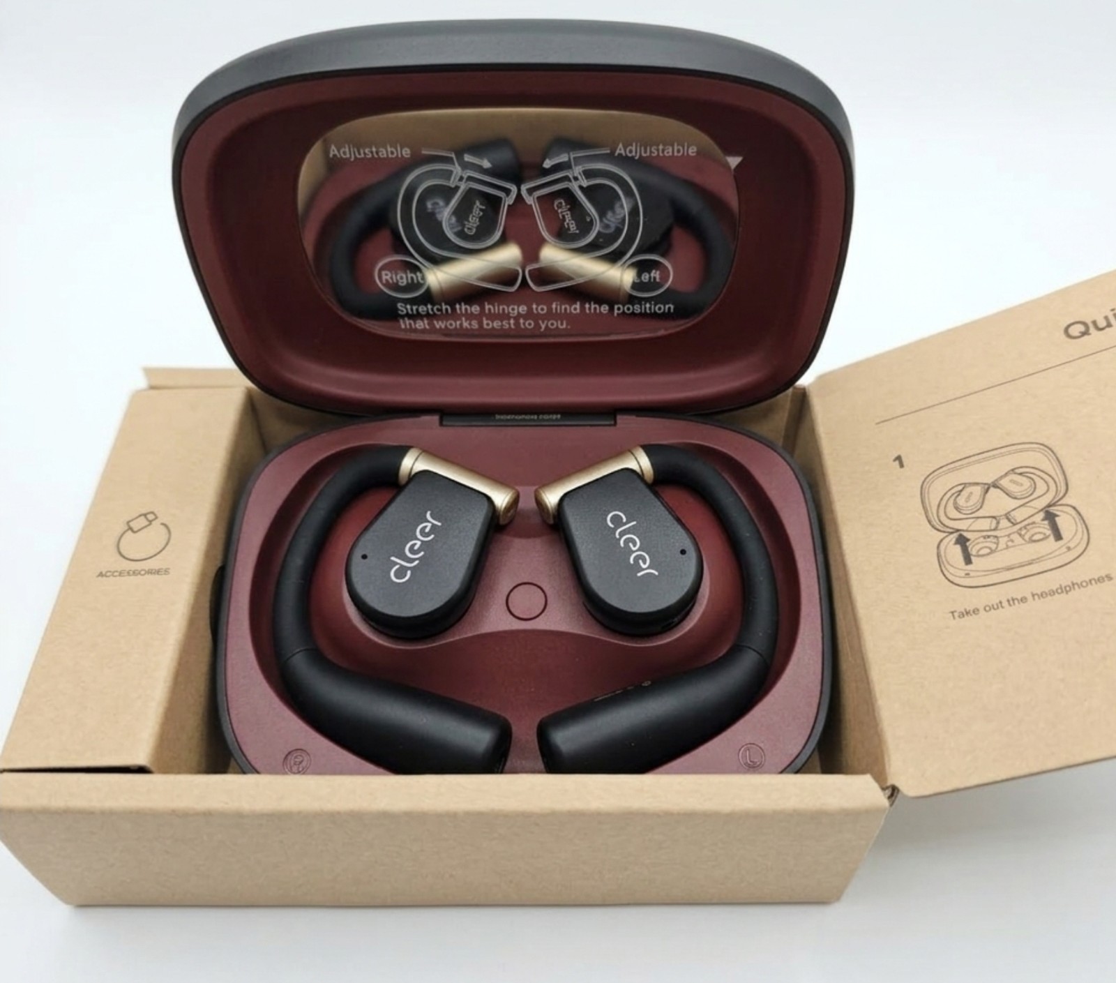 Cleer ARC 3 Sports Pro Open Ear Headphones Blood & Heart Rate Monitor, Dolby