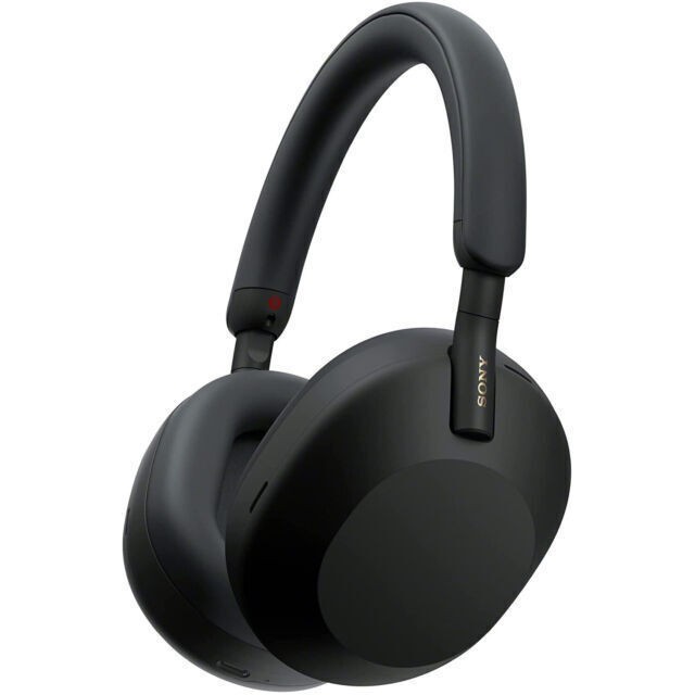 Genuine Sony WH-1000XM5 Wireless Noise Canceling Headphones – Black