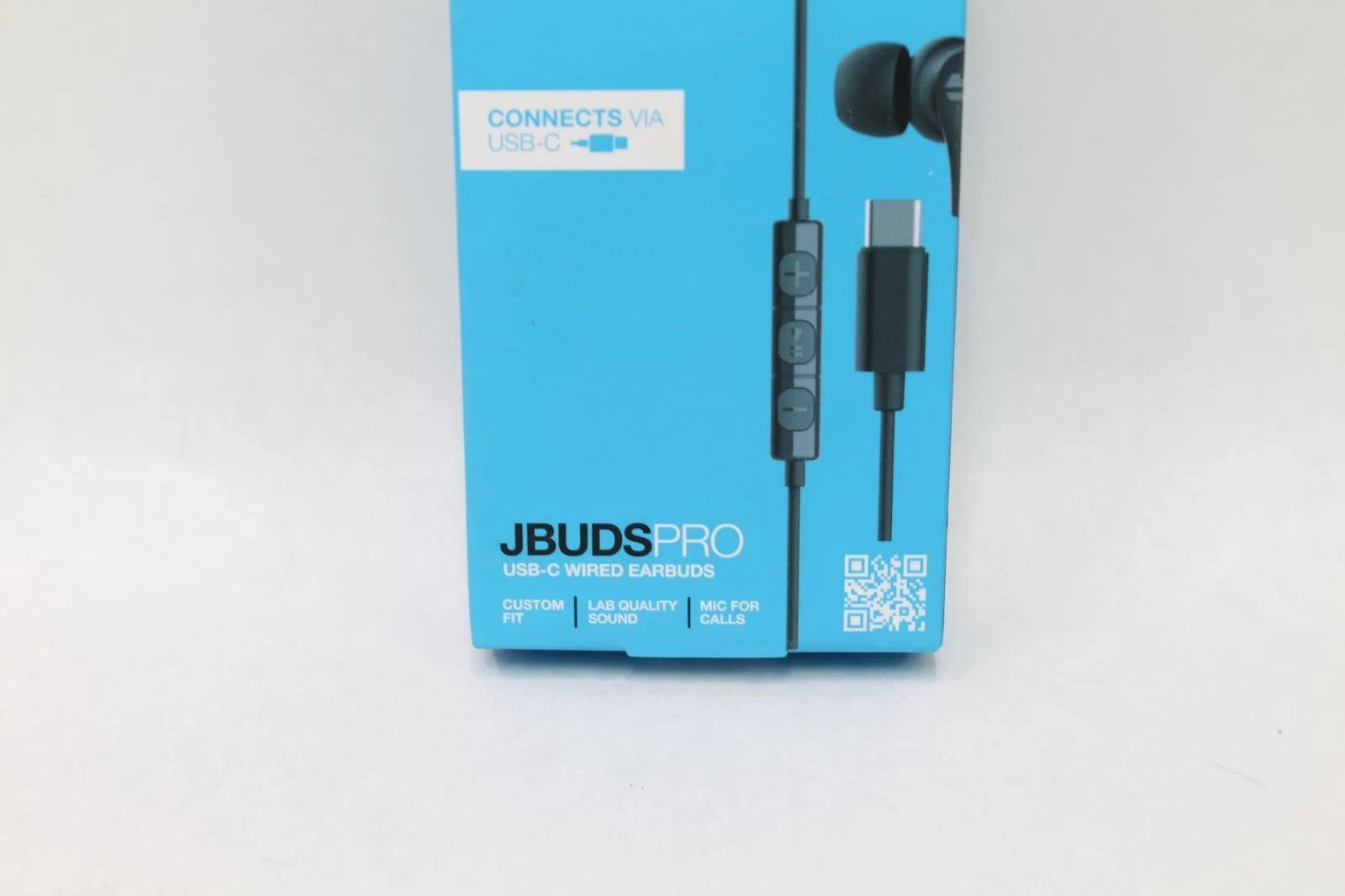 JLab – JBuds Pro USB-C Wired Earbuds – Black