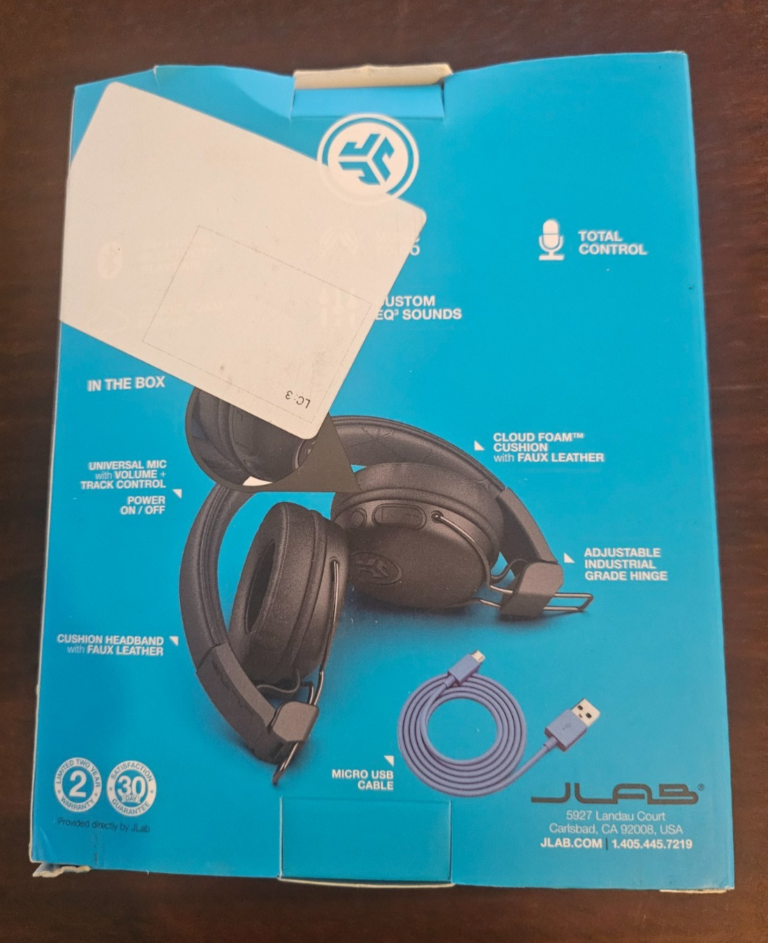 Jlab Studio Wireless On-Ear 30+ hours Bluetooth Headphones Graphite Brand new